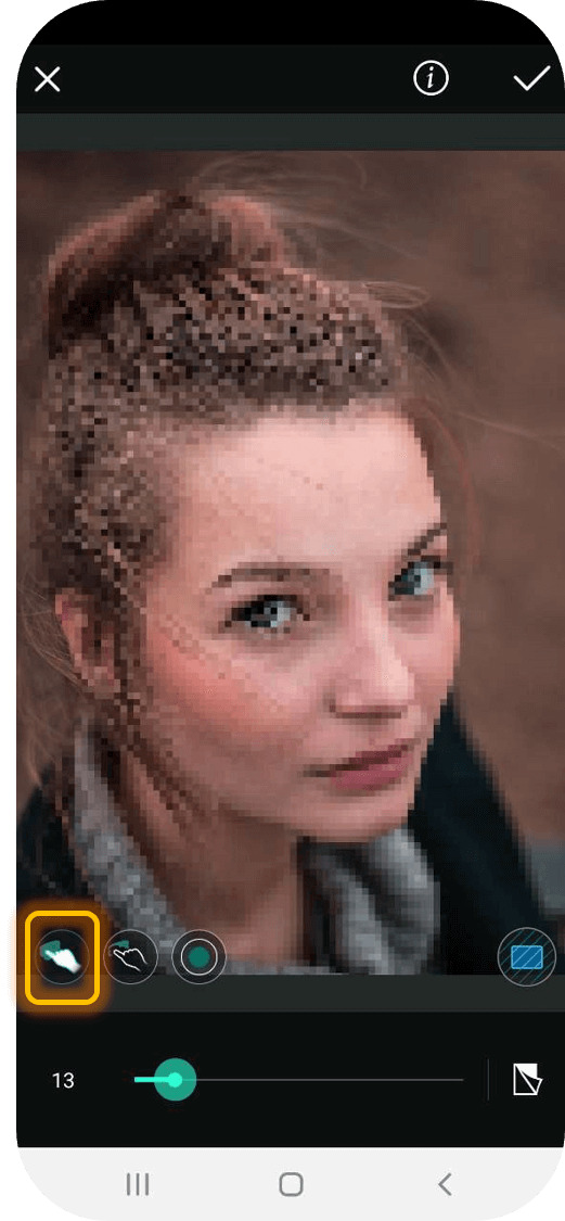 Créer une mosaique photo sur mobile - Etape 3