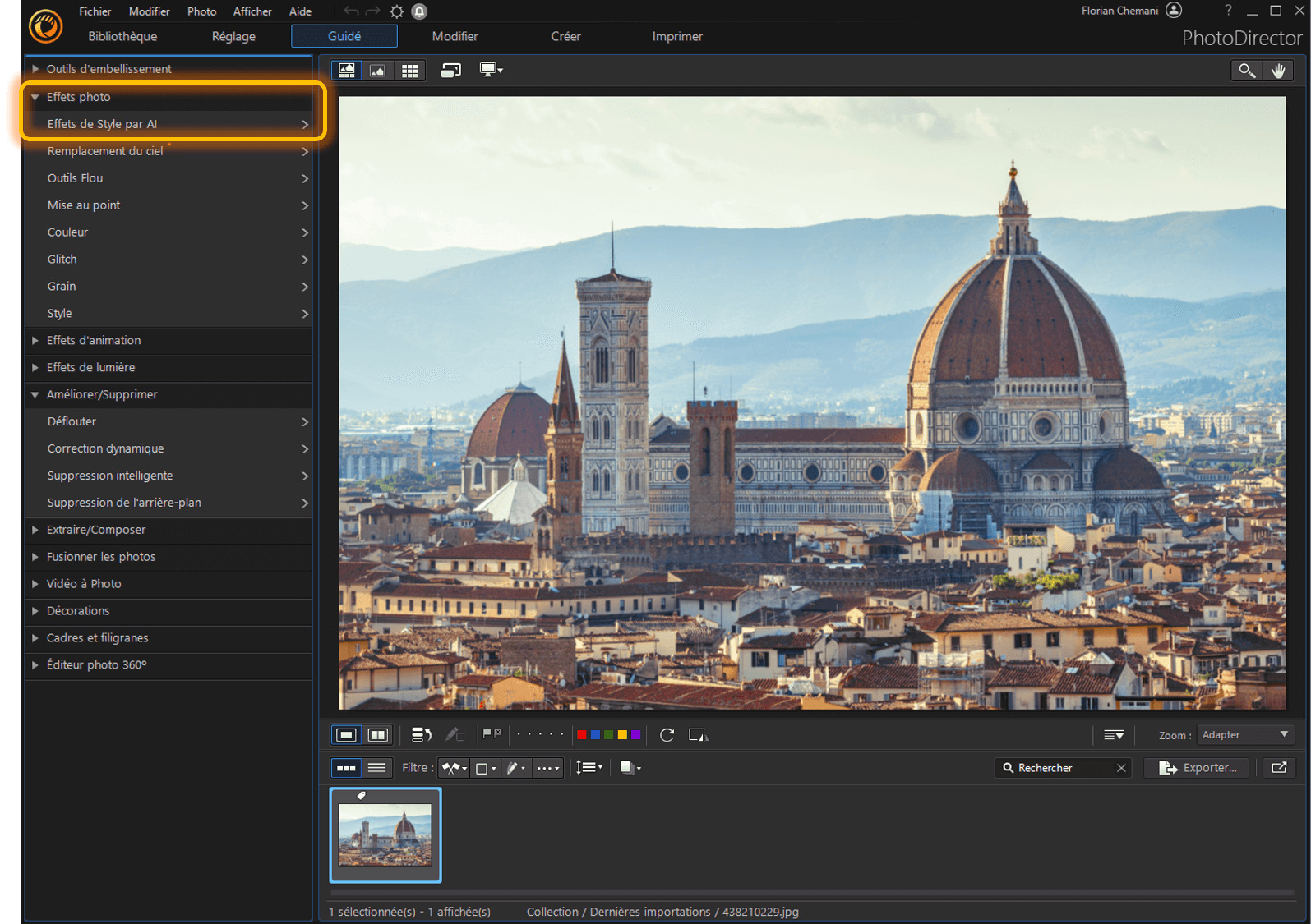 effet style AI mosaique - Etape 2