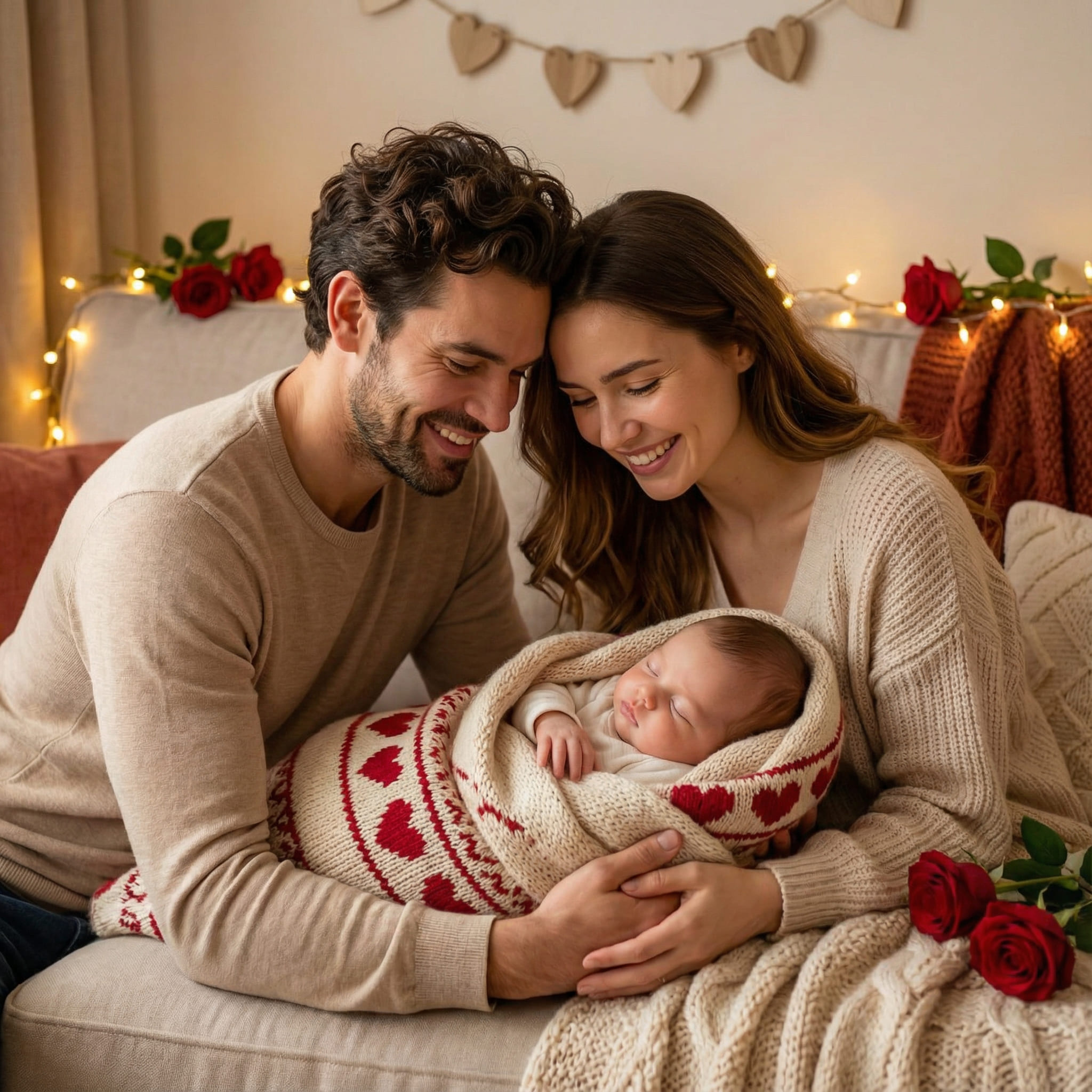 Generated AI Family Portrait After