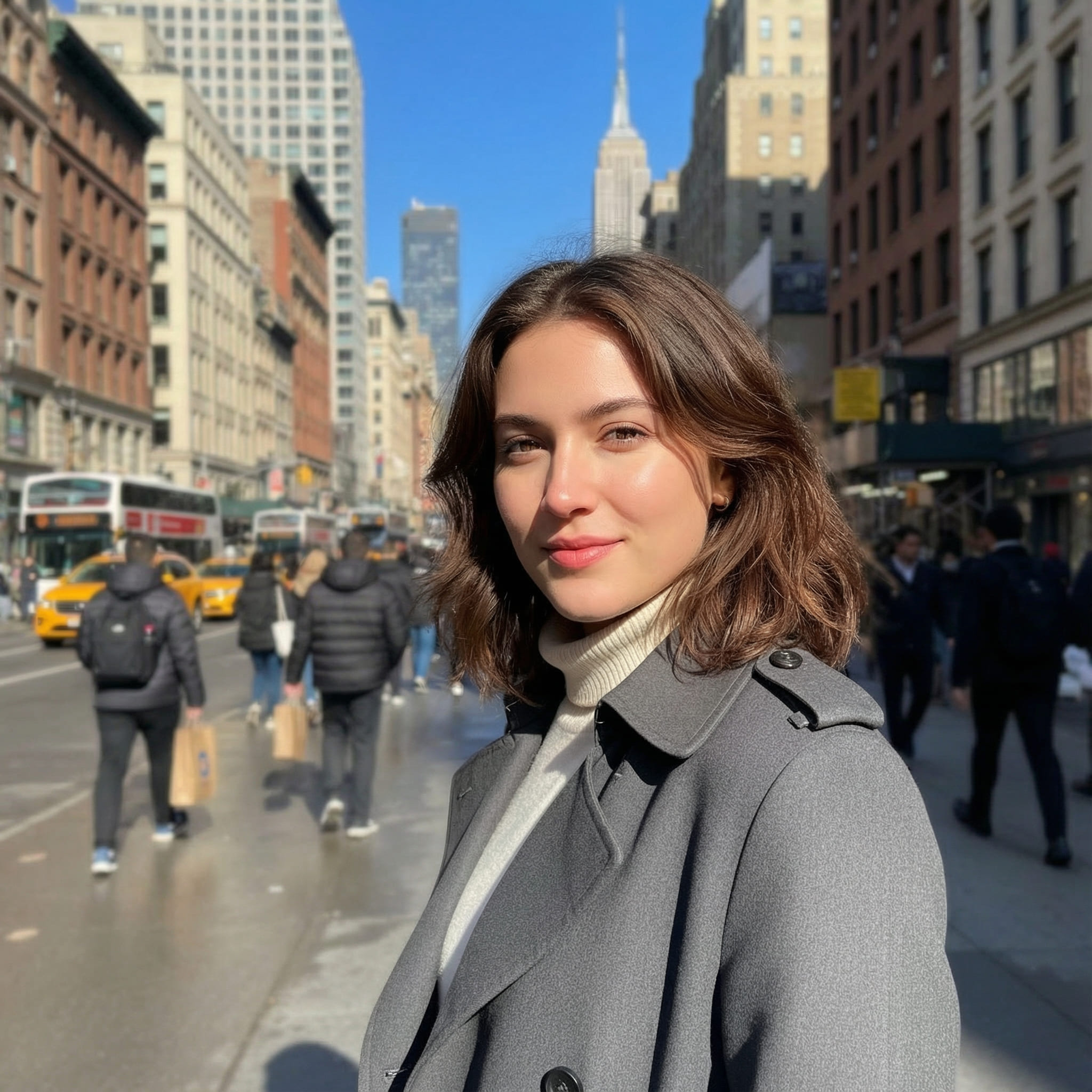 Portrait IA généré après