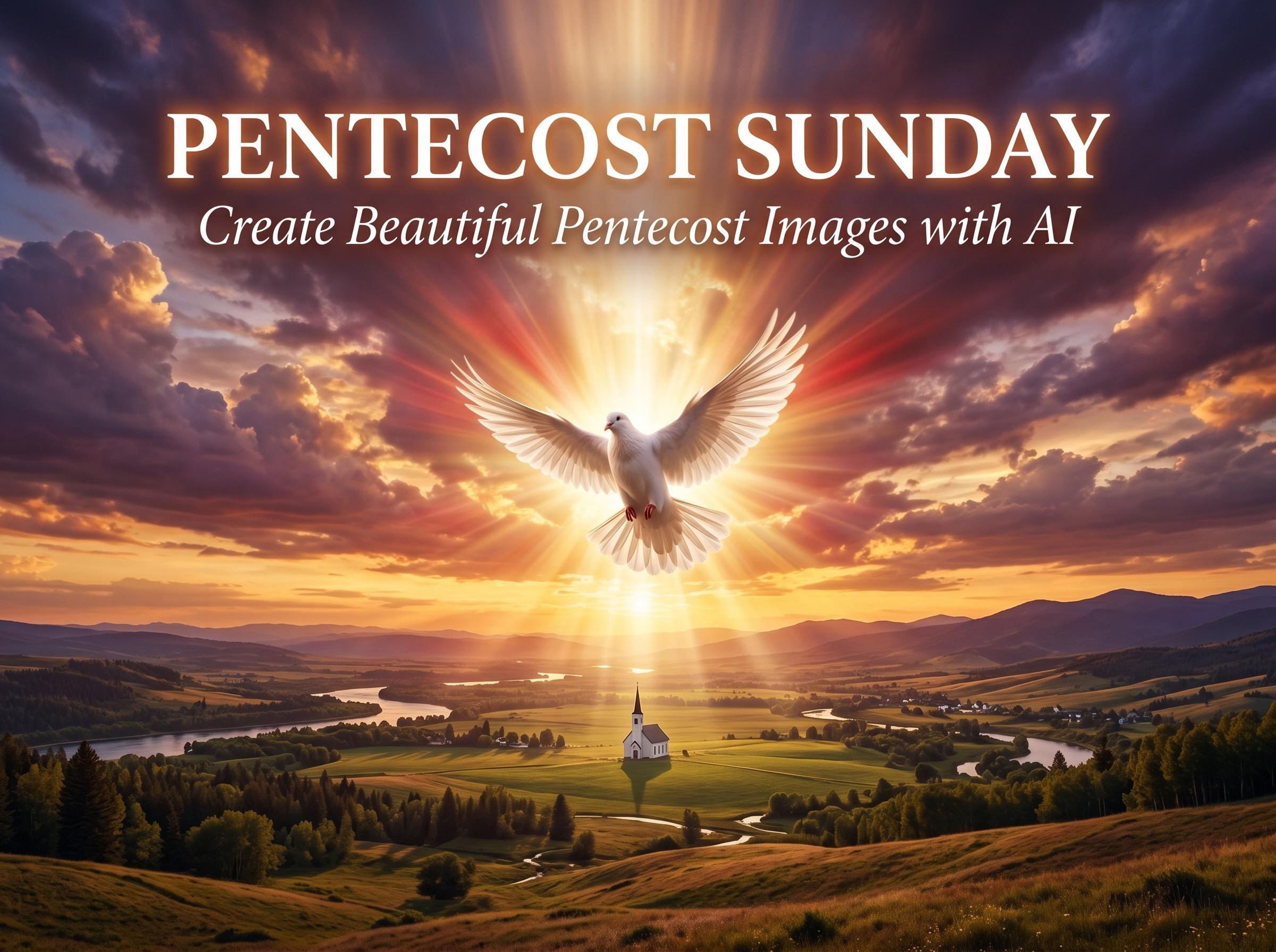 Pentecost Images: 16 Free AI-Generated Visuals for Pentecost Sunday