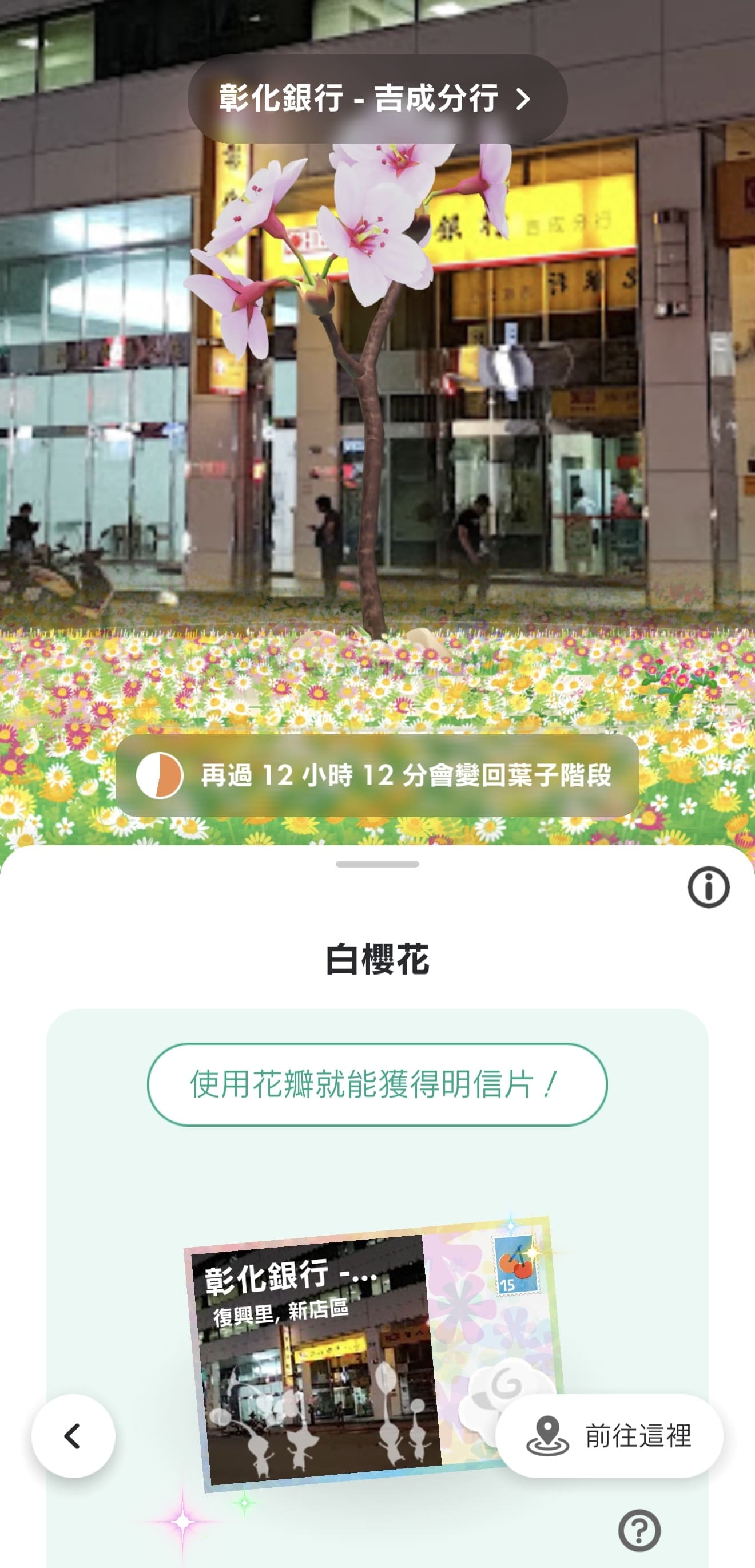 皮克敏大頭照明信片