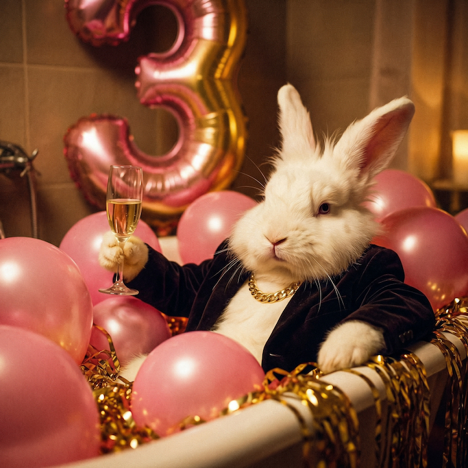 AI Prompts for Pet Portrait-Birthday Celebration