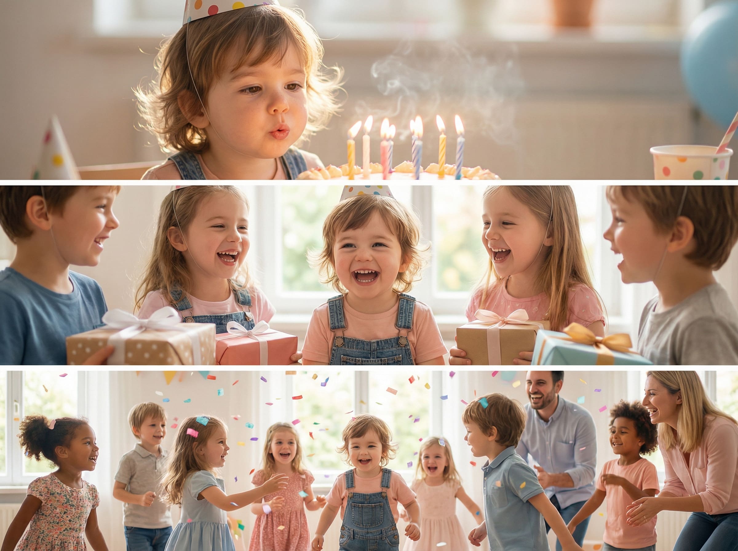 Birthday & Celebration Portrait Collage