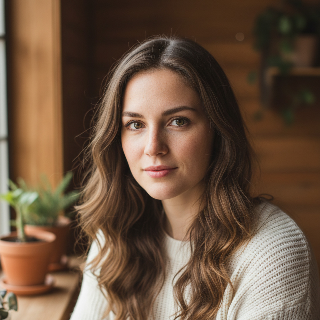 Referenzfoto für KI-Frisur Stumpfer Pony