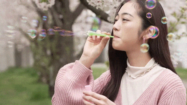 PhotoDirectorでシネマグラフ例