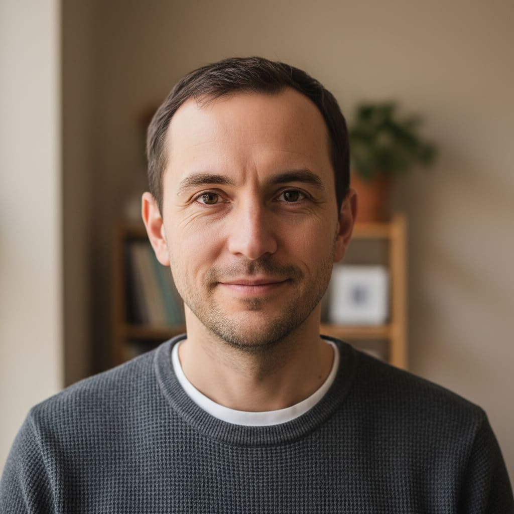 Visage de référence avant