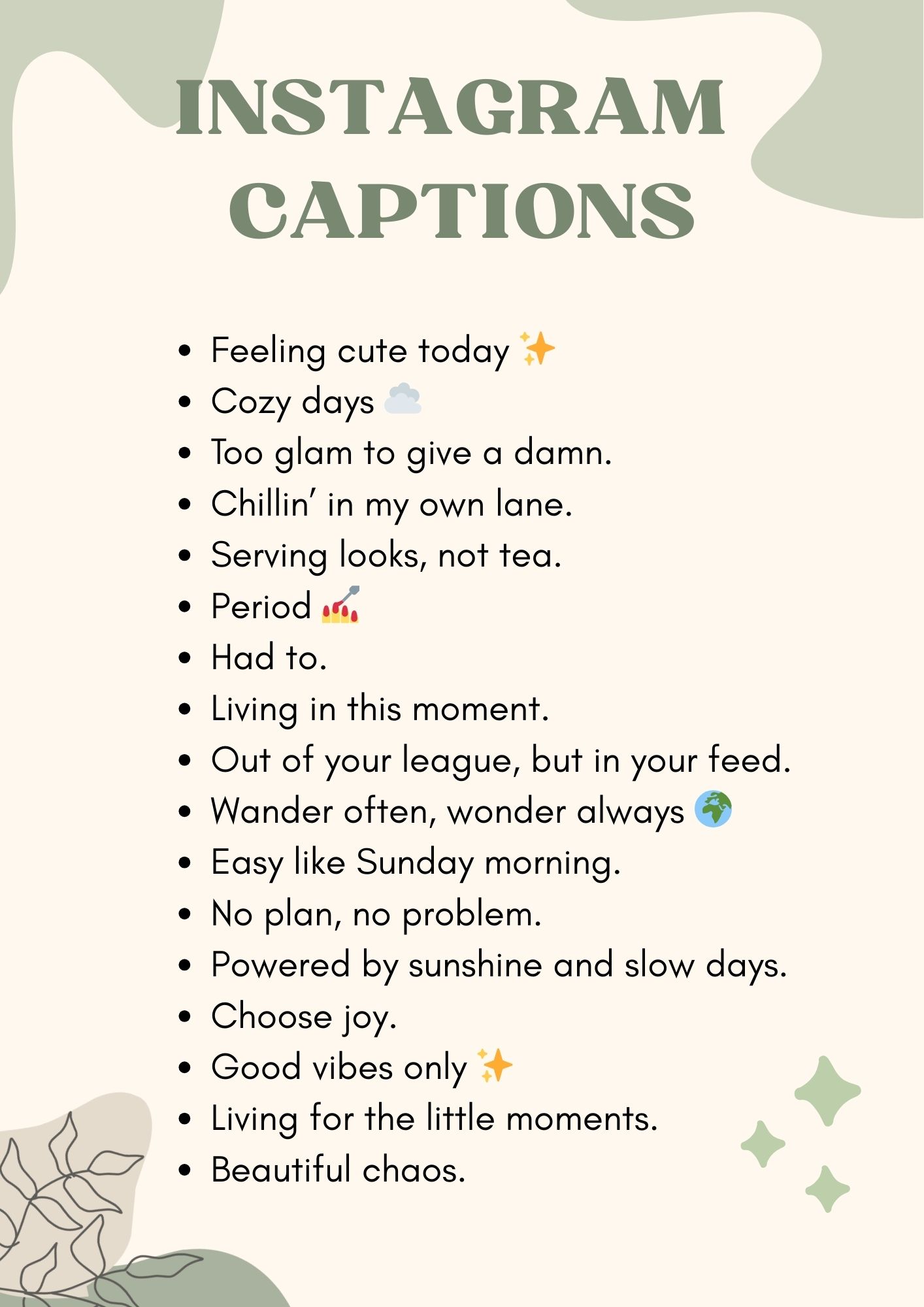 Best IG Captions for Your Next Instagram Post