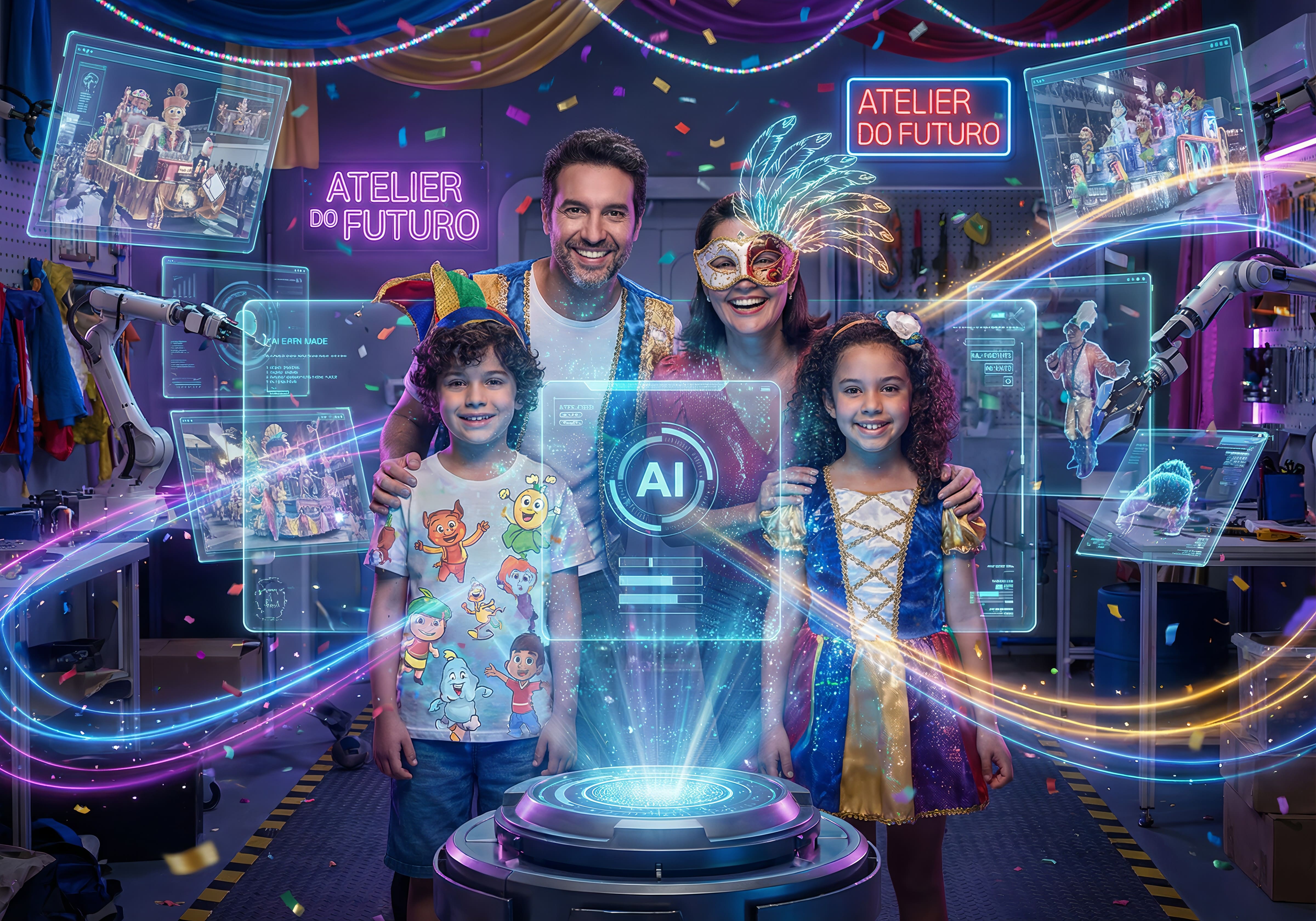 24 prompts pour essayer des costumes de carnaval sur photo avec l'IA