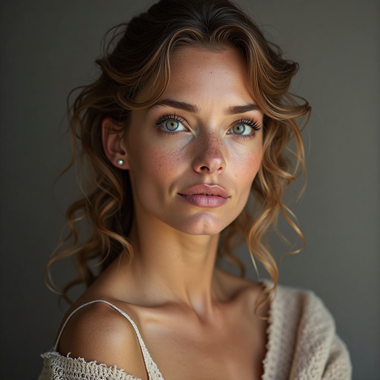 Portrait avant essayage costume traditionnel