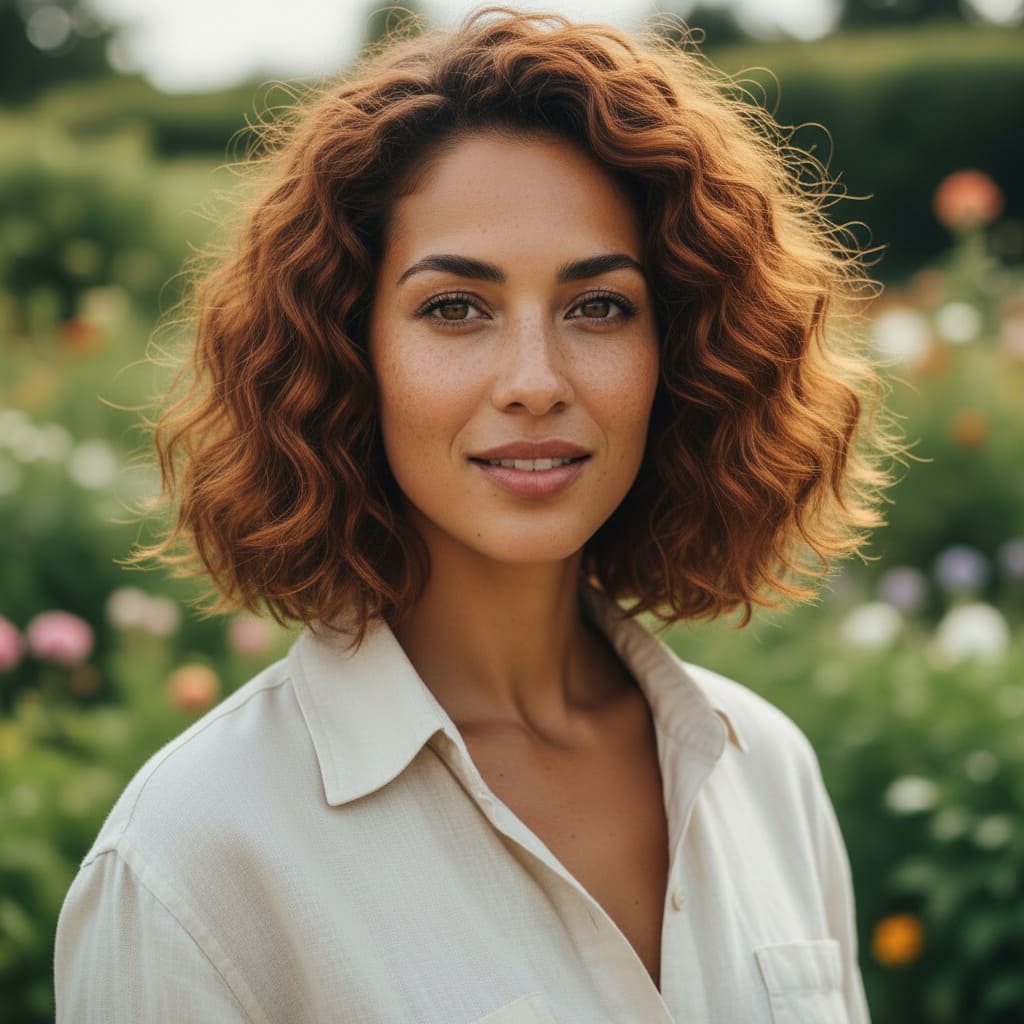 Carré ondulé après