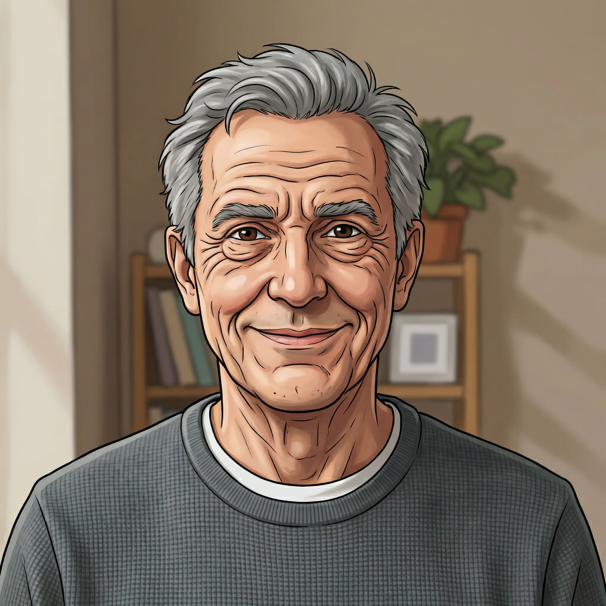 Generated AI Portrait After