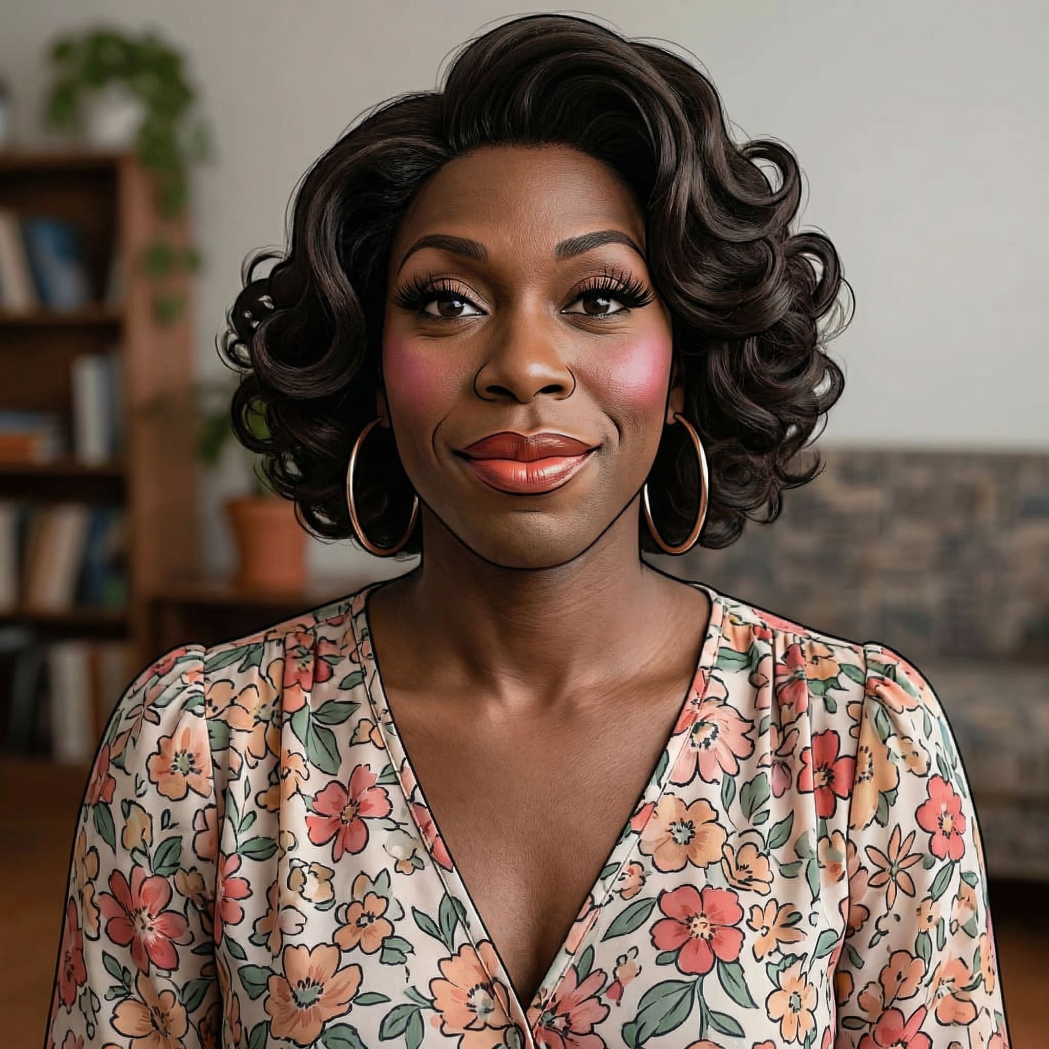 Generated AI Portrait After