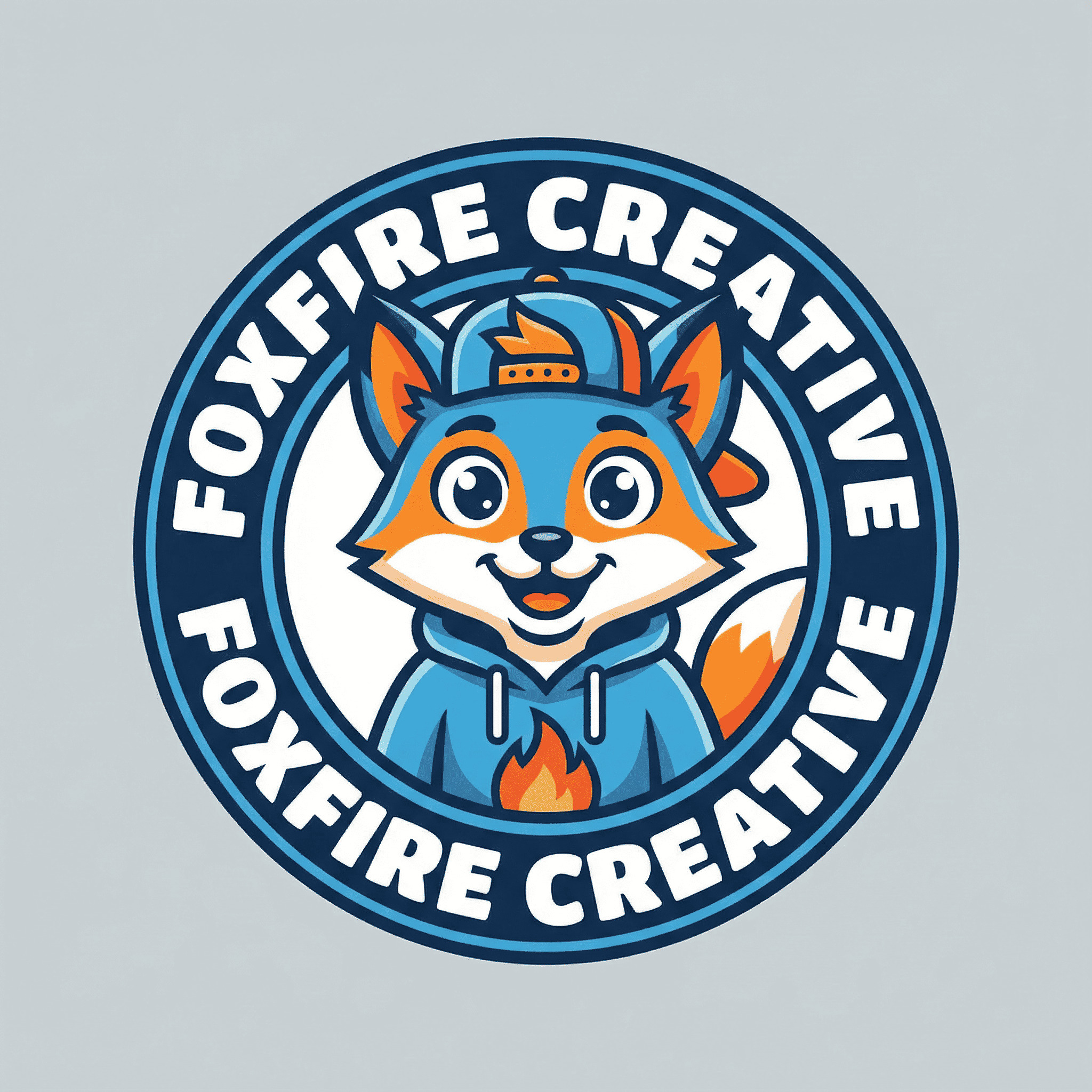 Cartoon-style mascot logo AI-generated design