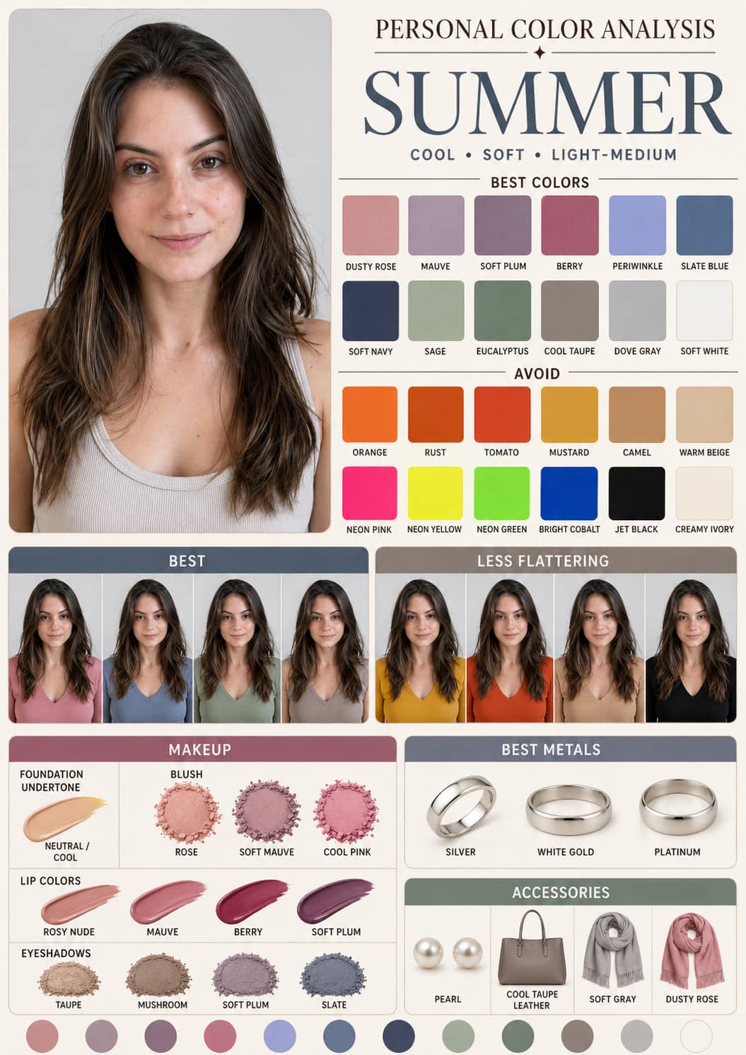 Resultado visual de análisis de color generado con ChatGPT a partir de una foto
