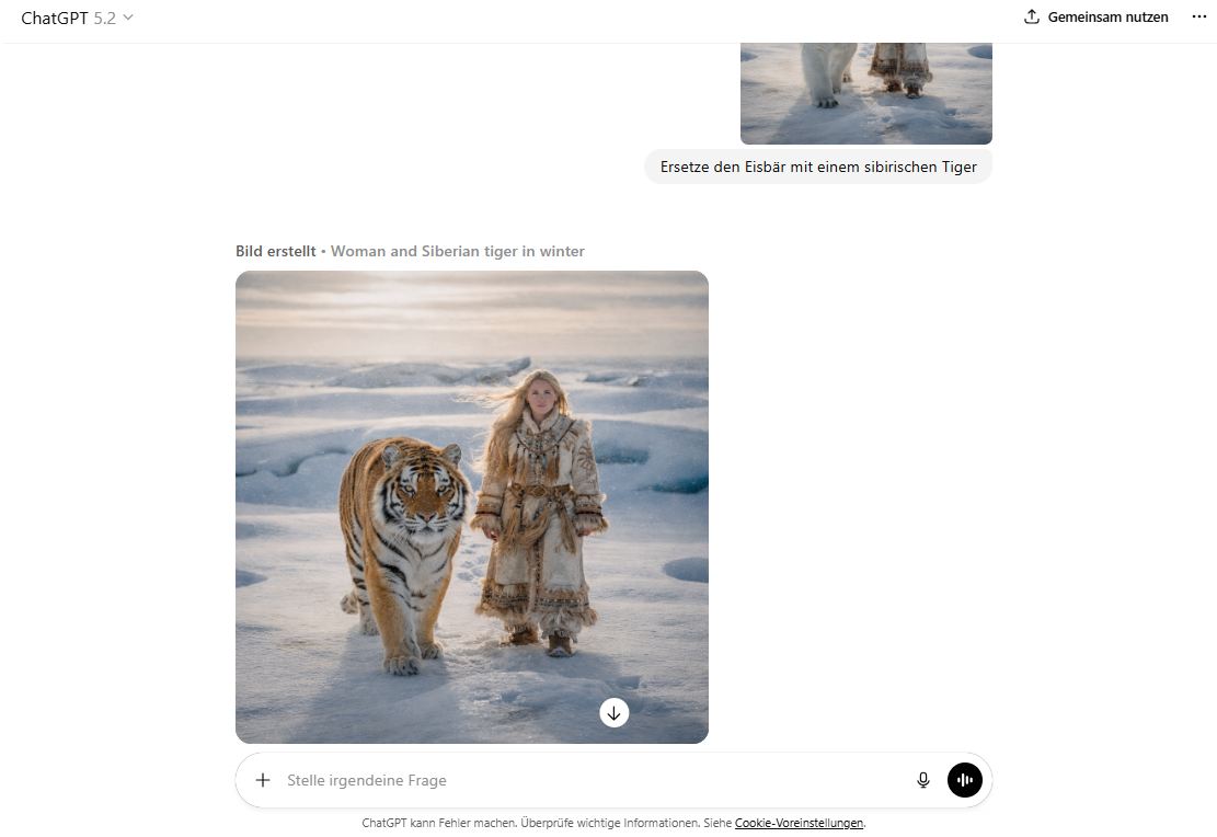 Mit ChatGPT bearbeitetes Bild