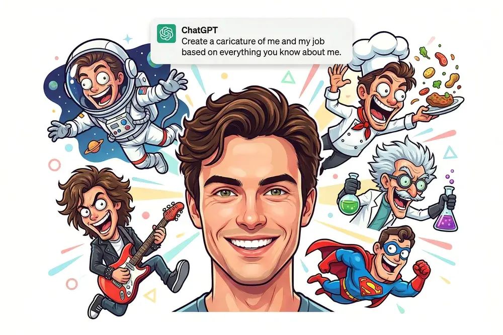 ChatGPT Bilder-Trend: Karikaturen und andere KI-Fotos