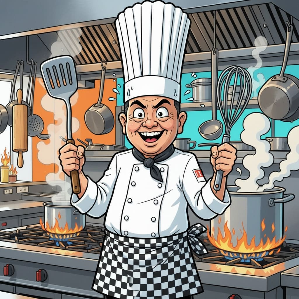 Generated Chef Caricature After