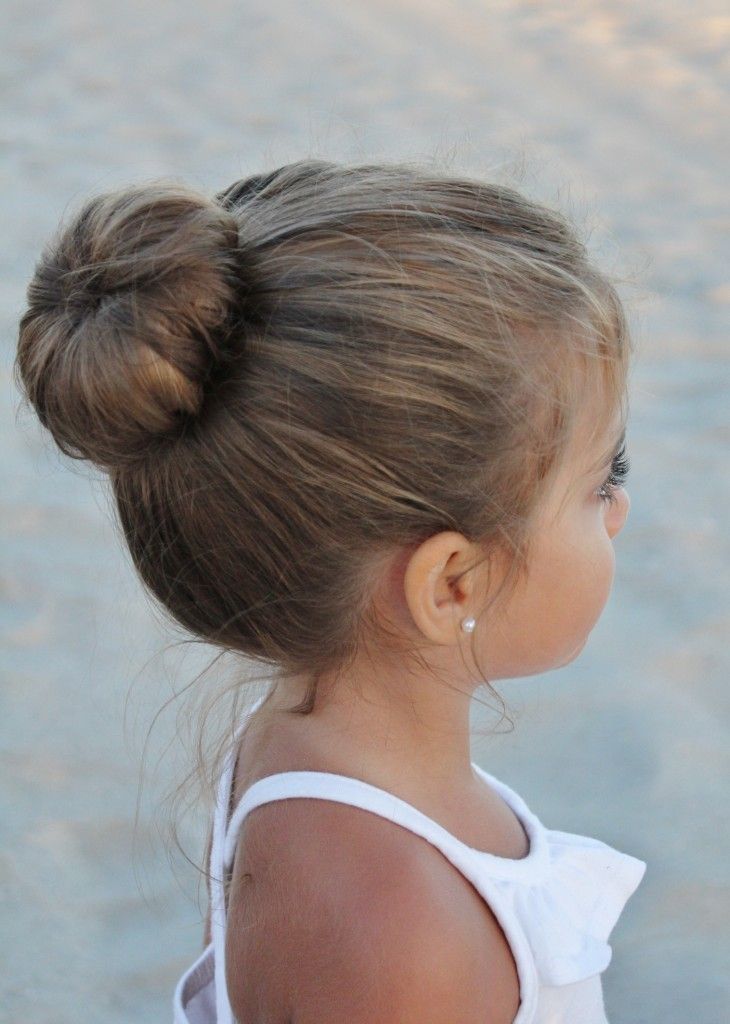 Chignon petite fille