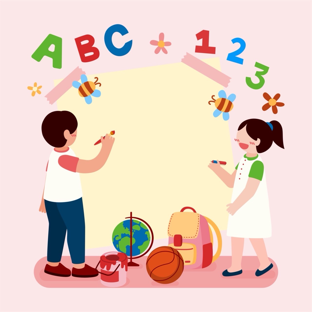 兒童節素材背景圖