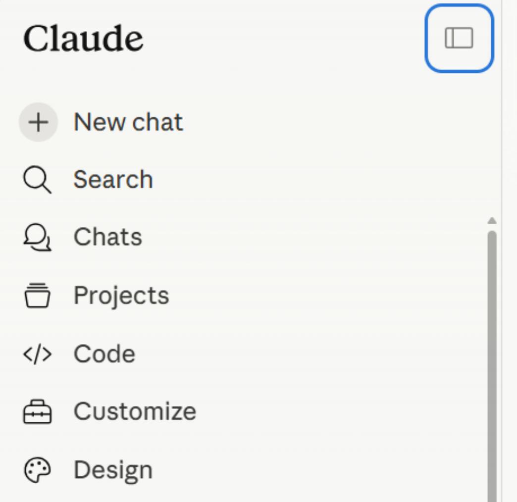 Claude Designホーム画面