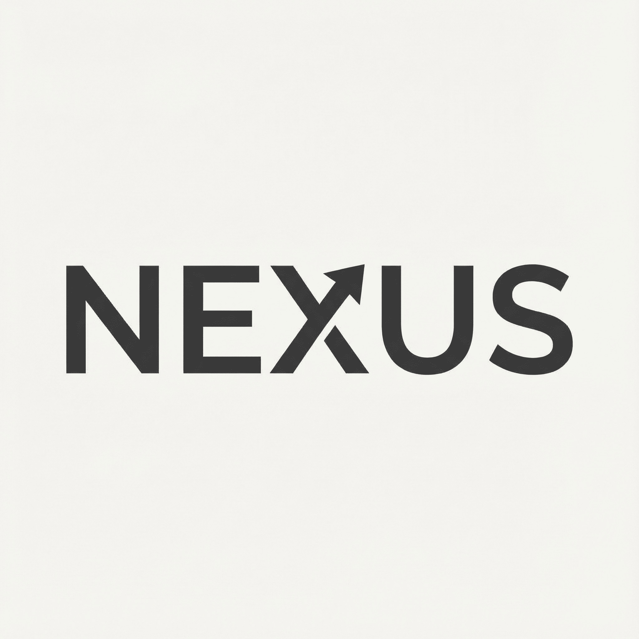 Clean wordmark logo with modern typography AI-generated design