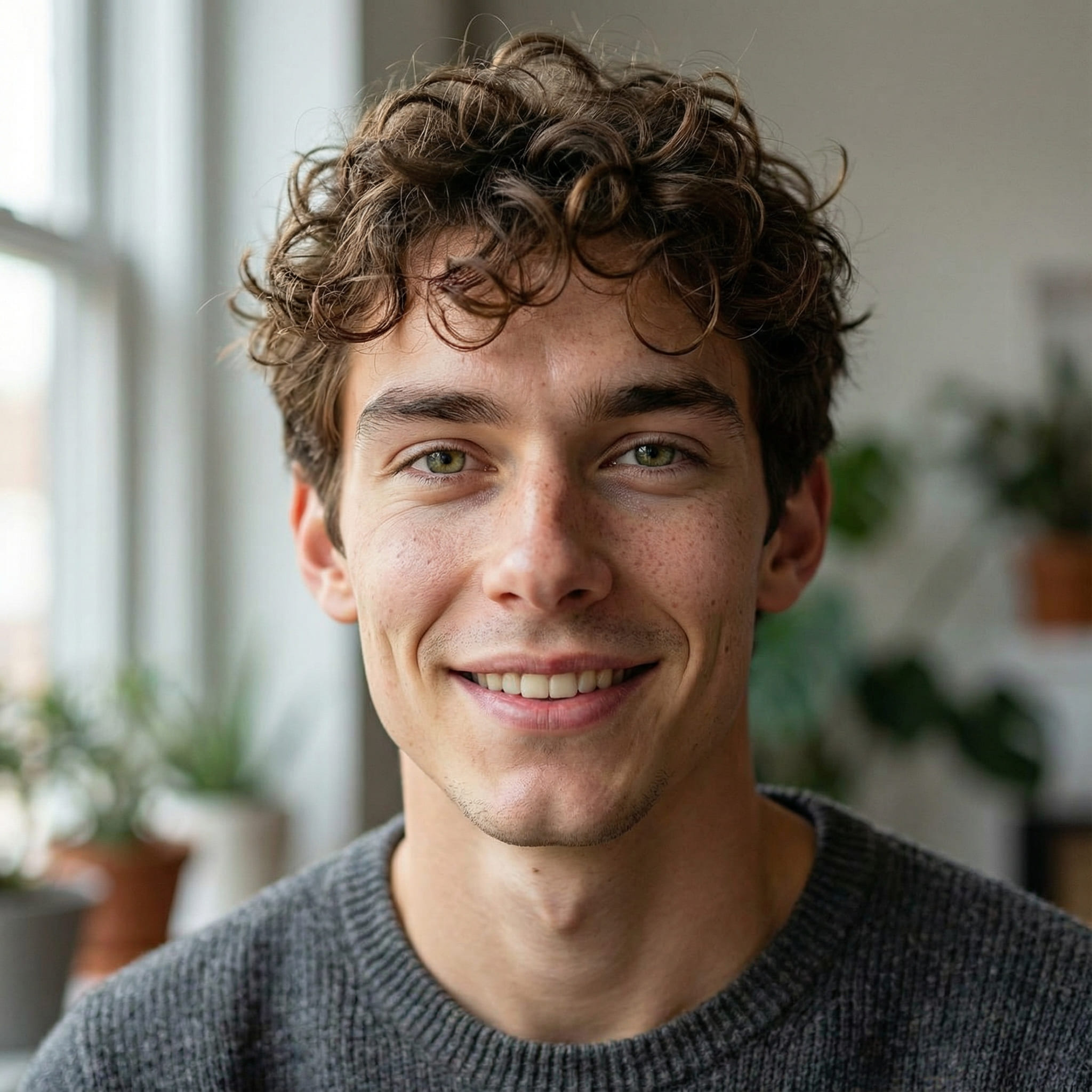 Portrait IA généré après