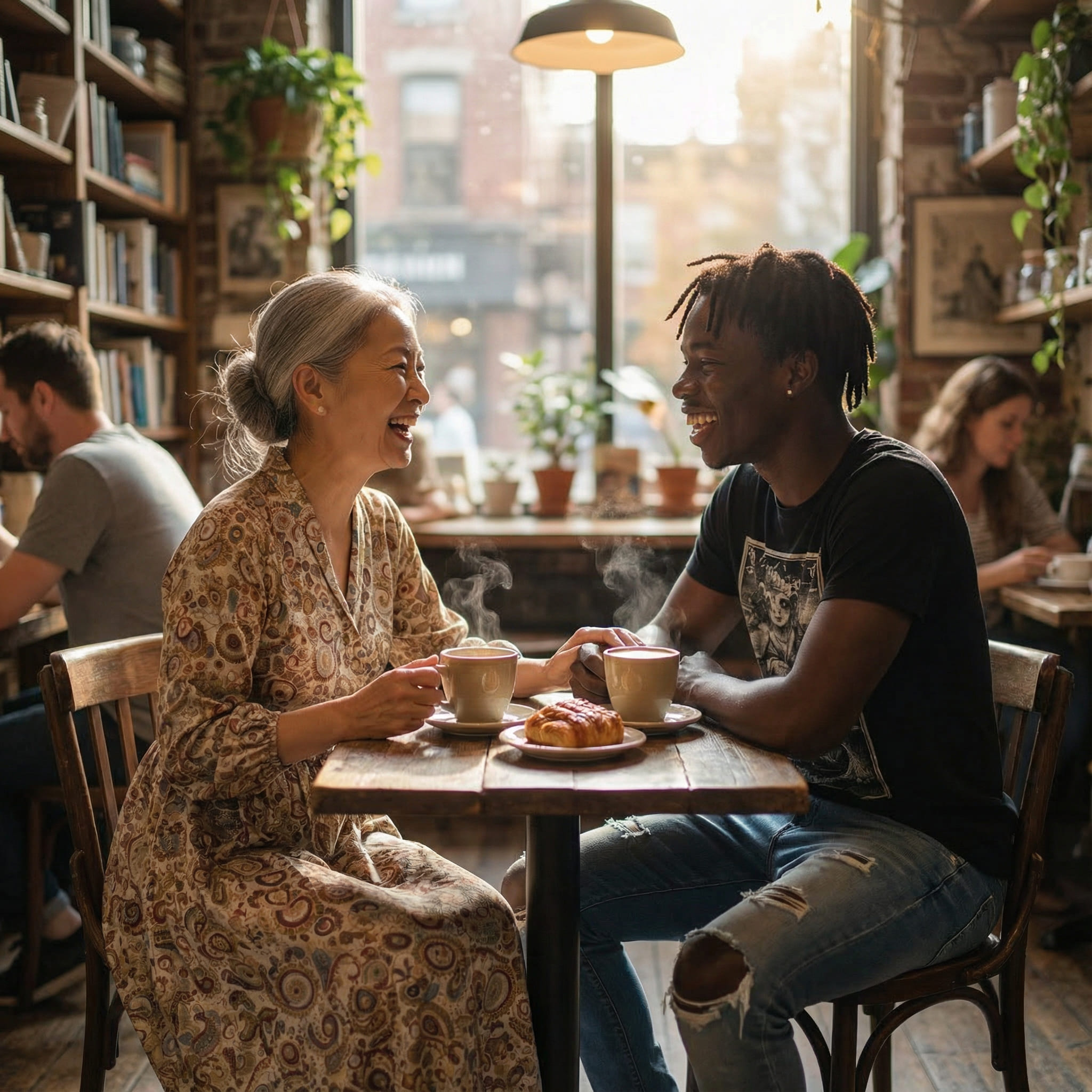 Generated AI Couple Portrait After