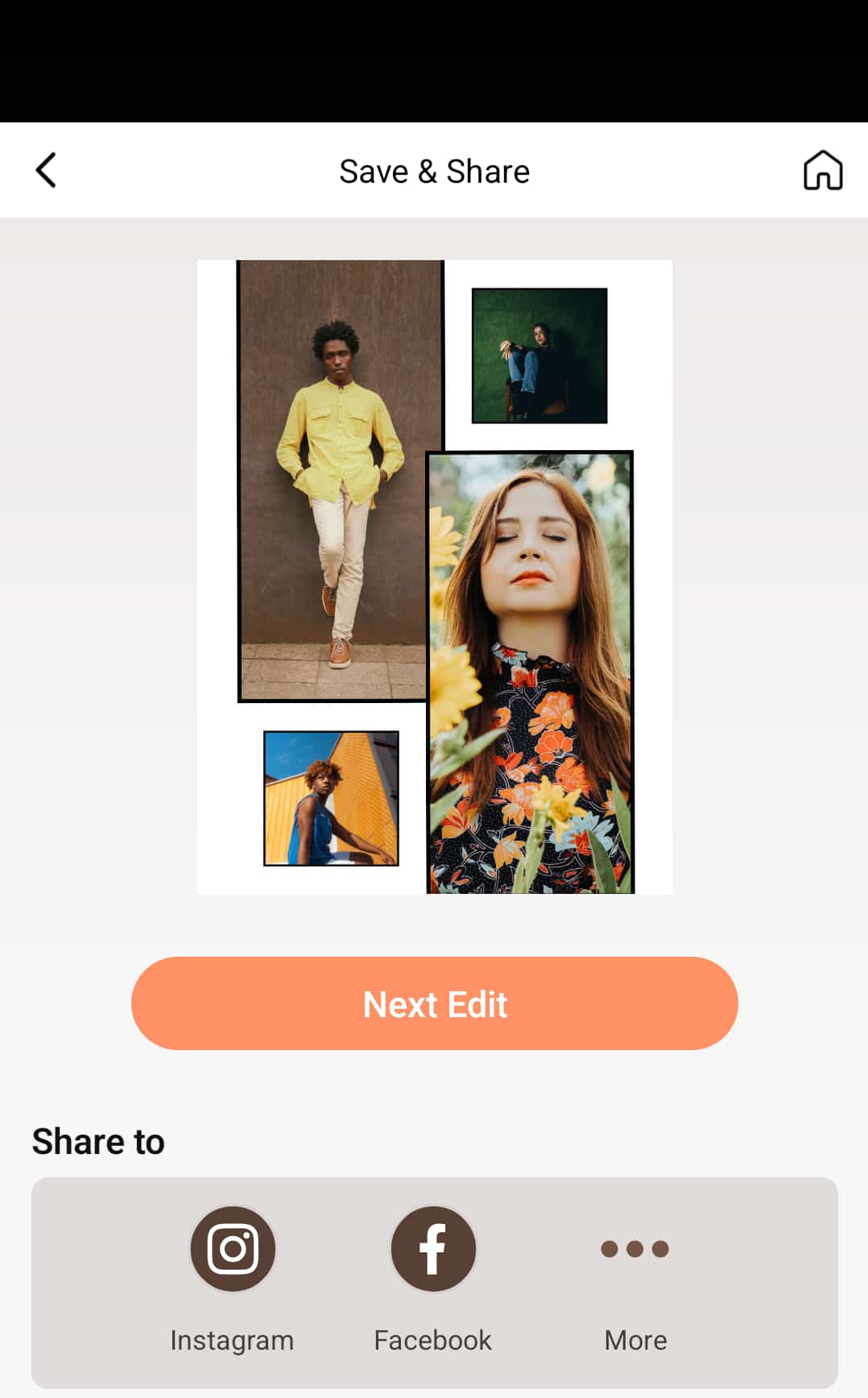 PhotoDirector interface