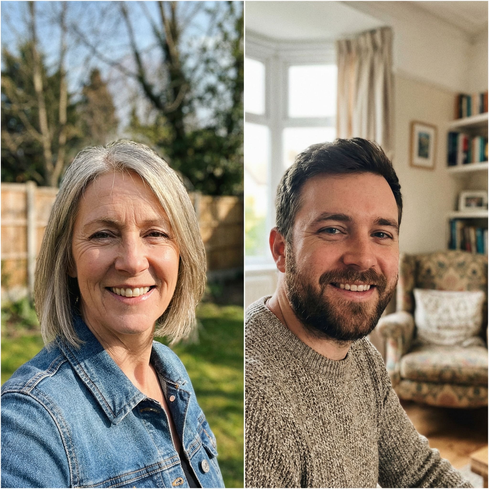 Separate individual photos before AI family portrait merge