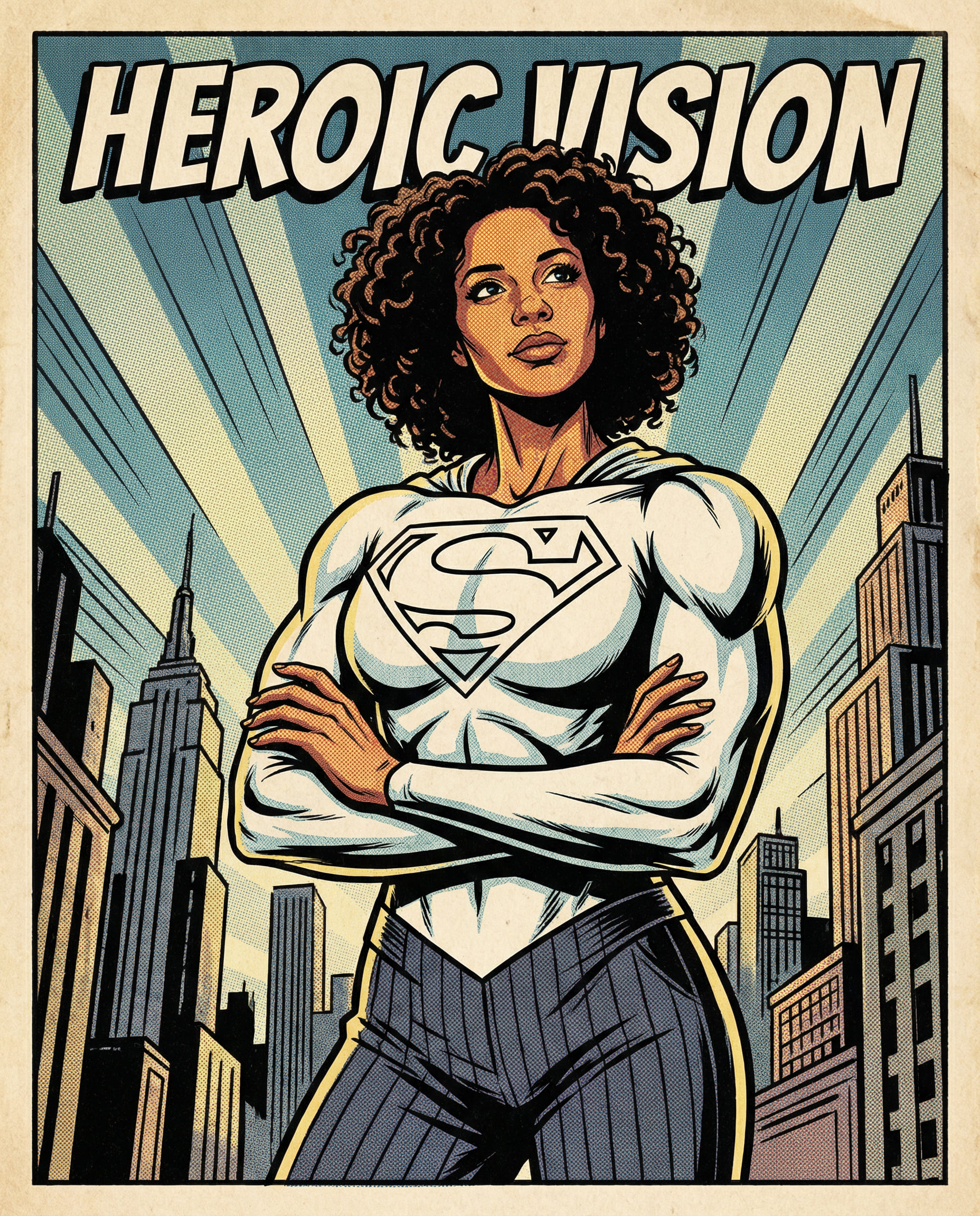 Retro Comic Illustration After