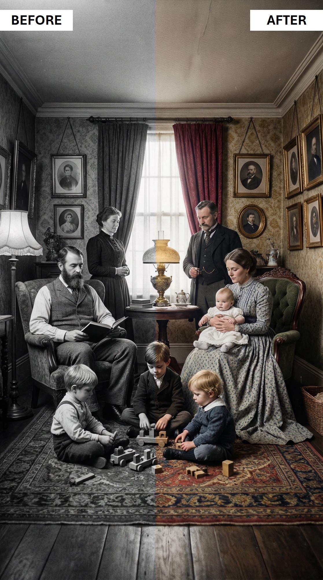 Colorize a historical photo demo 