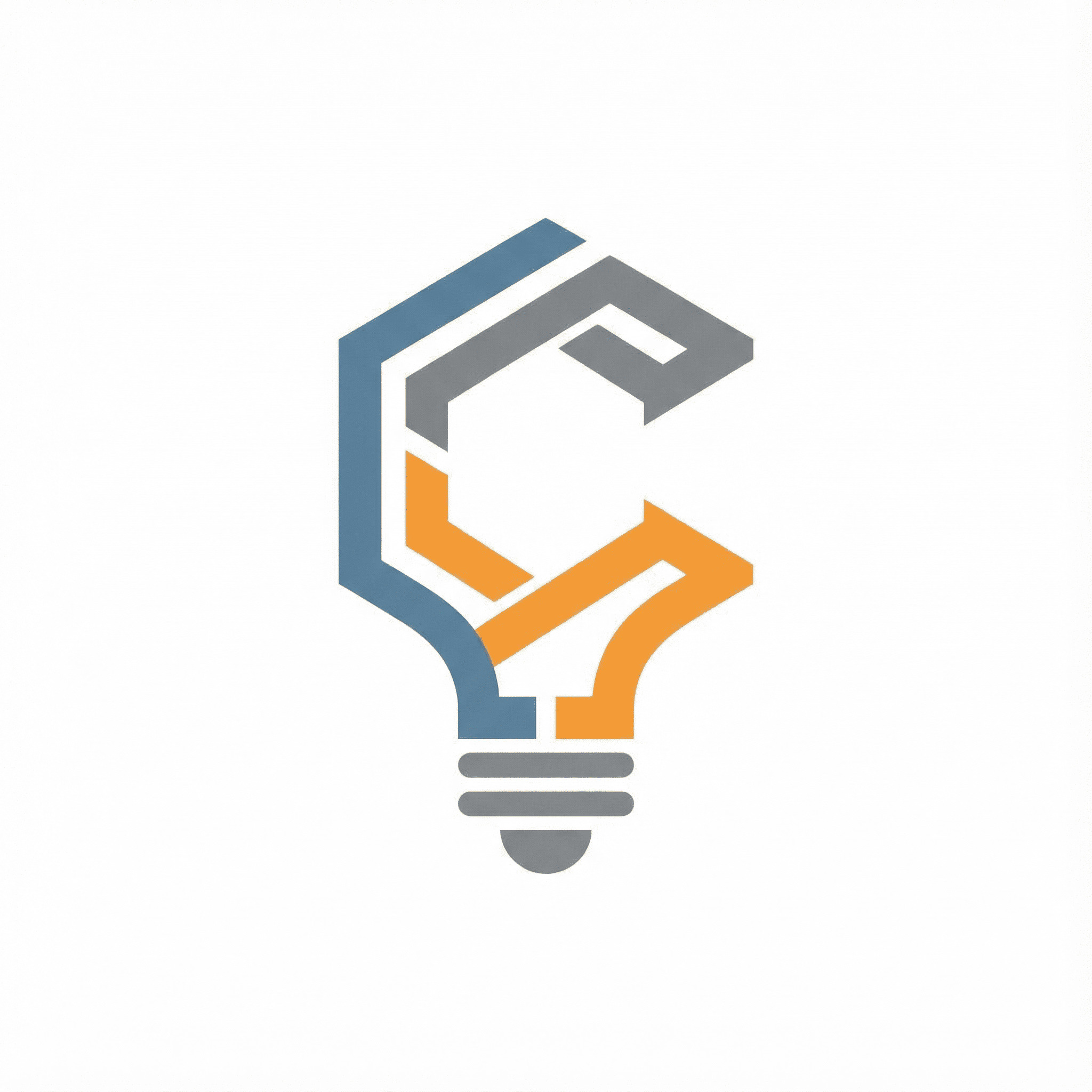 Conceptual symbol-based logo AI-generated design