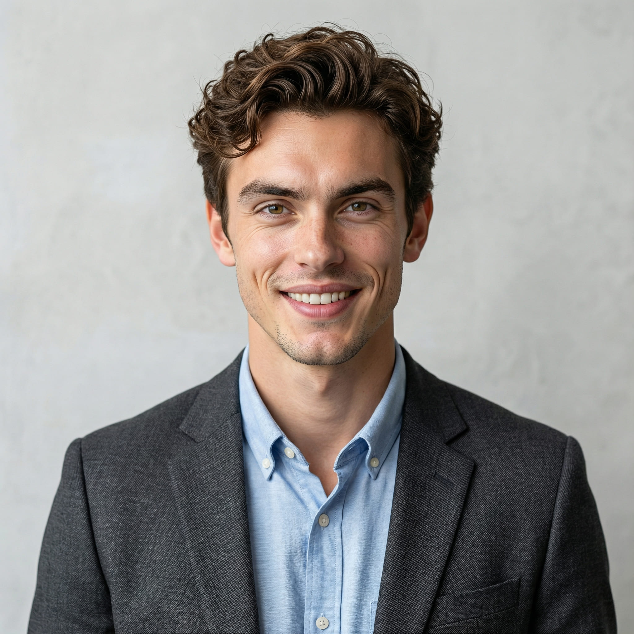 AI-generated headshot of consultant