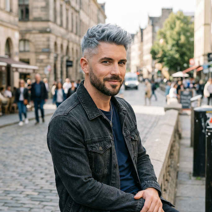 Cool Silver Grey Hair