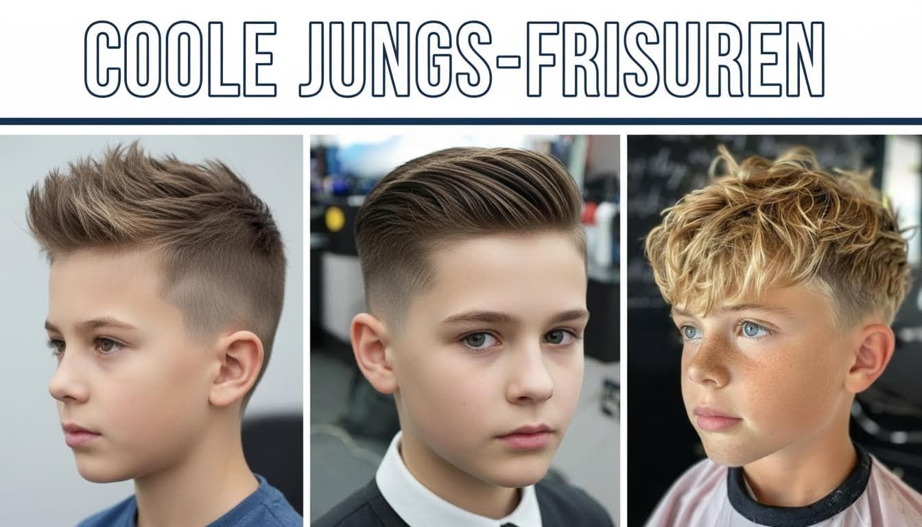 Coole Frisuren für Jungs: Die 10 besten Jungs-Frisuren für 2026