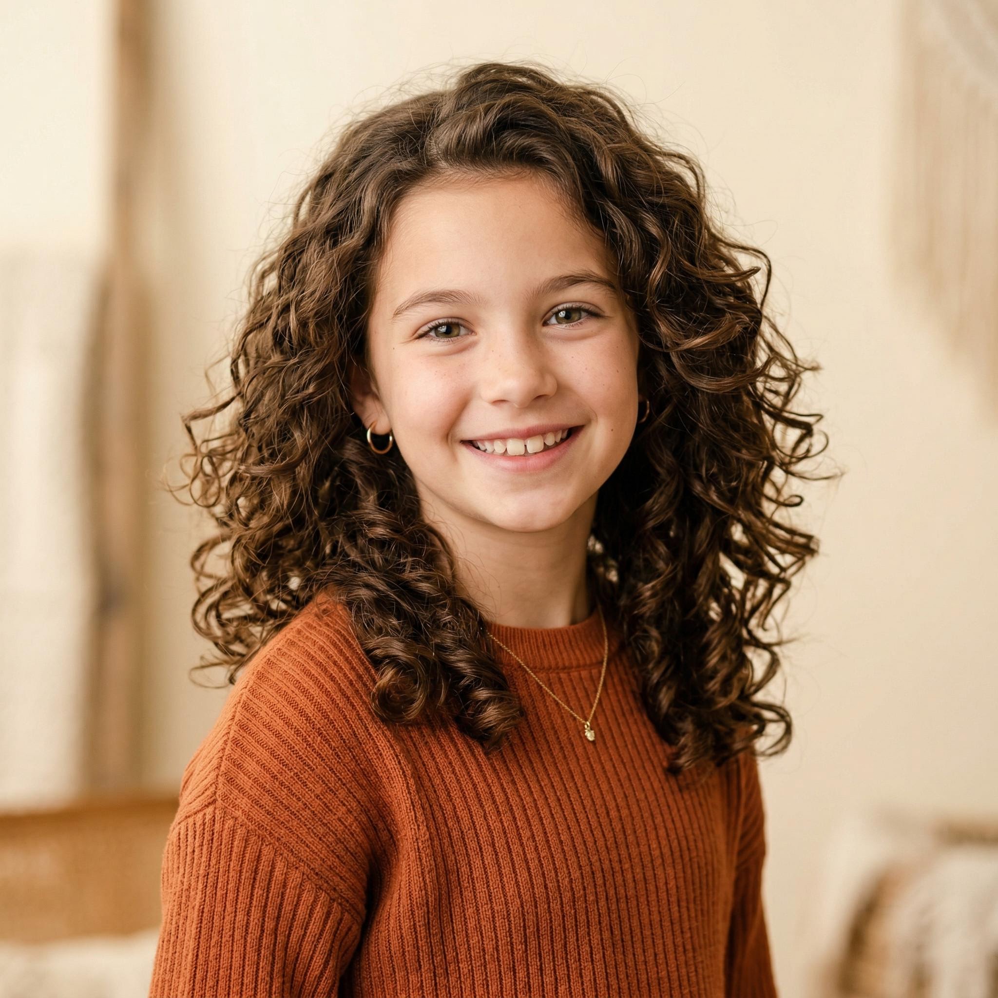 Coupe petite fille dégradée