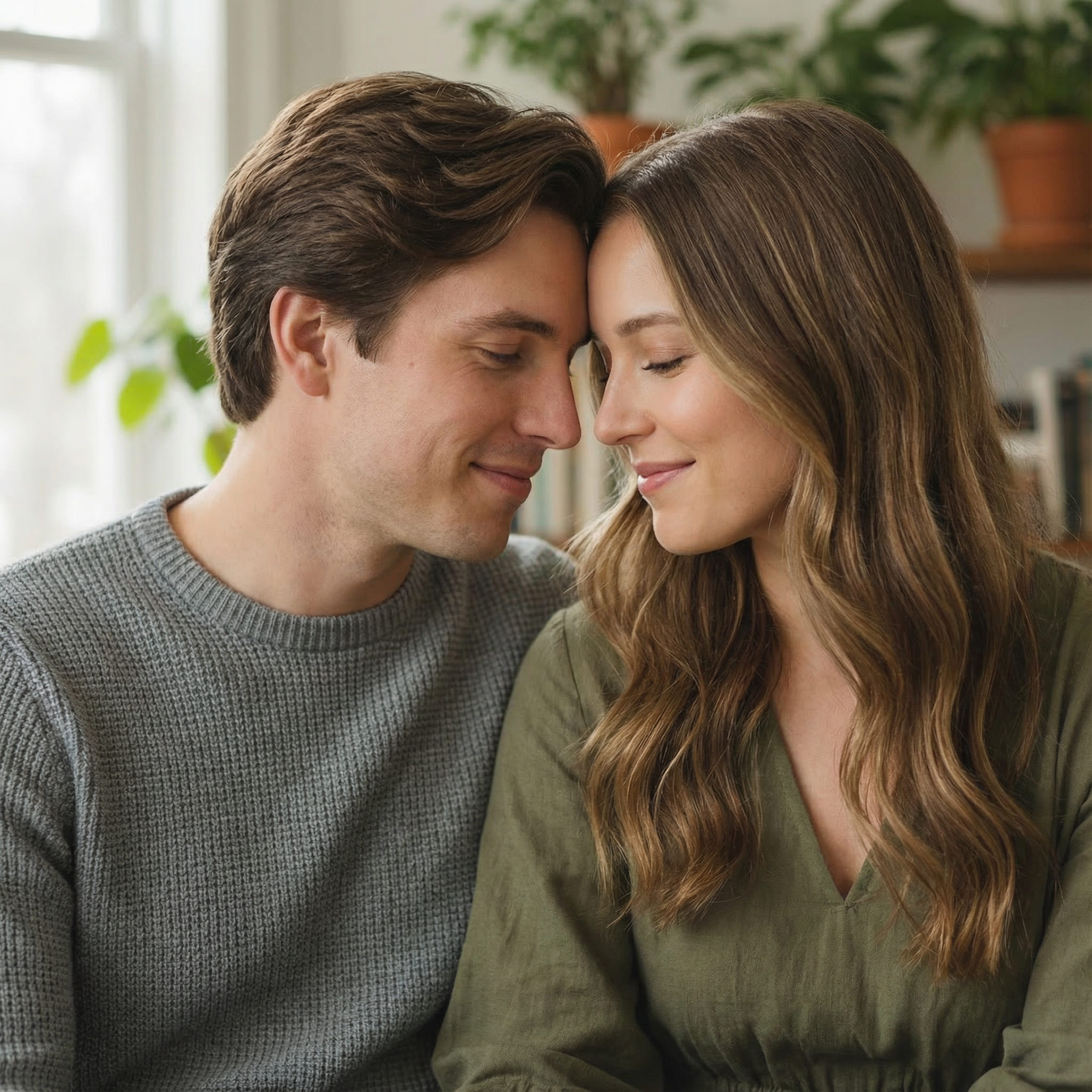 Generated AI Couple Portrait After