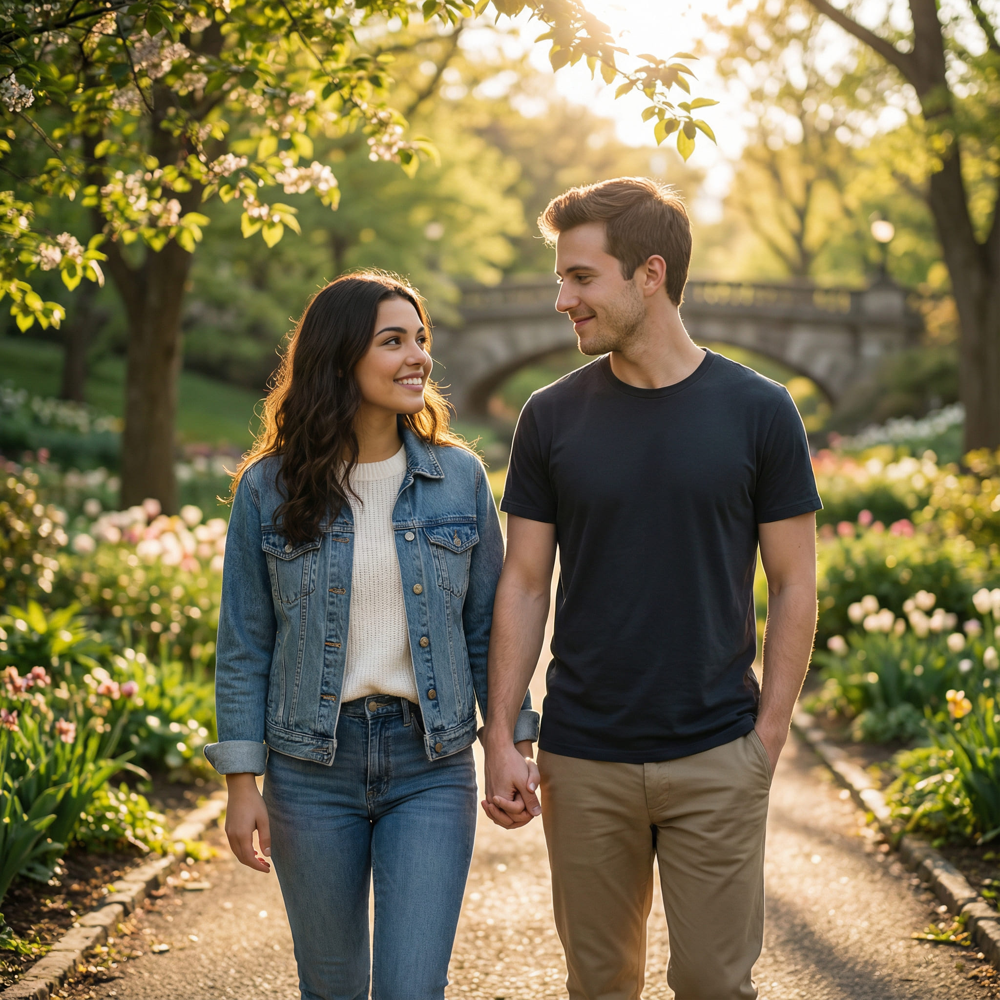 Portrait de couple IA généré après