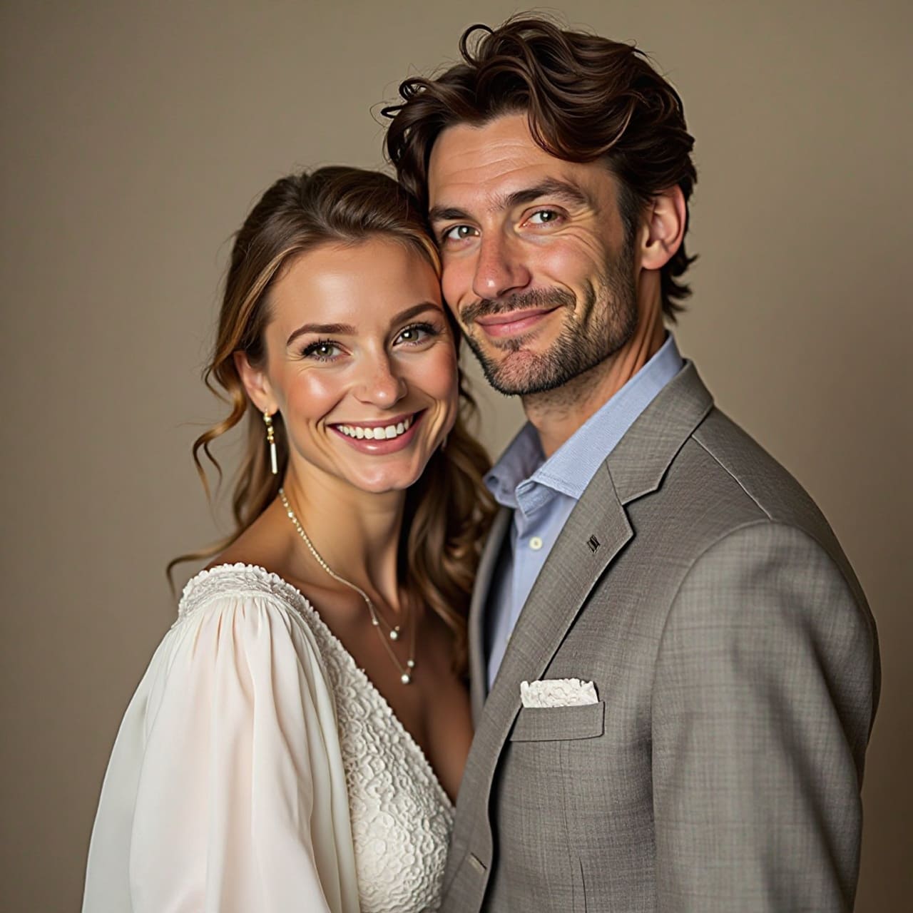 Photo de couple de référence avant