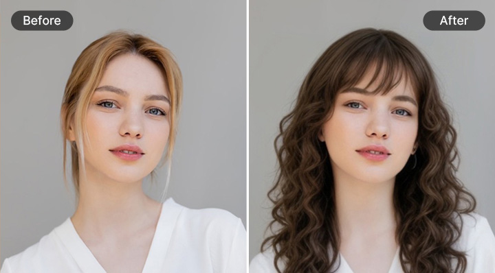 AI ヘアスタイル診断｜似合う髪型シミュレーションサイト