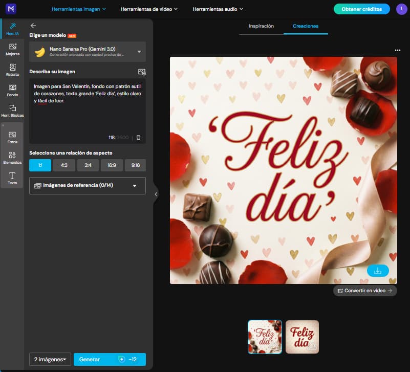 Añadir texto a un diseño con MyEdit