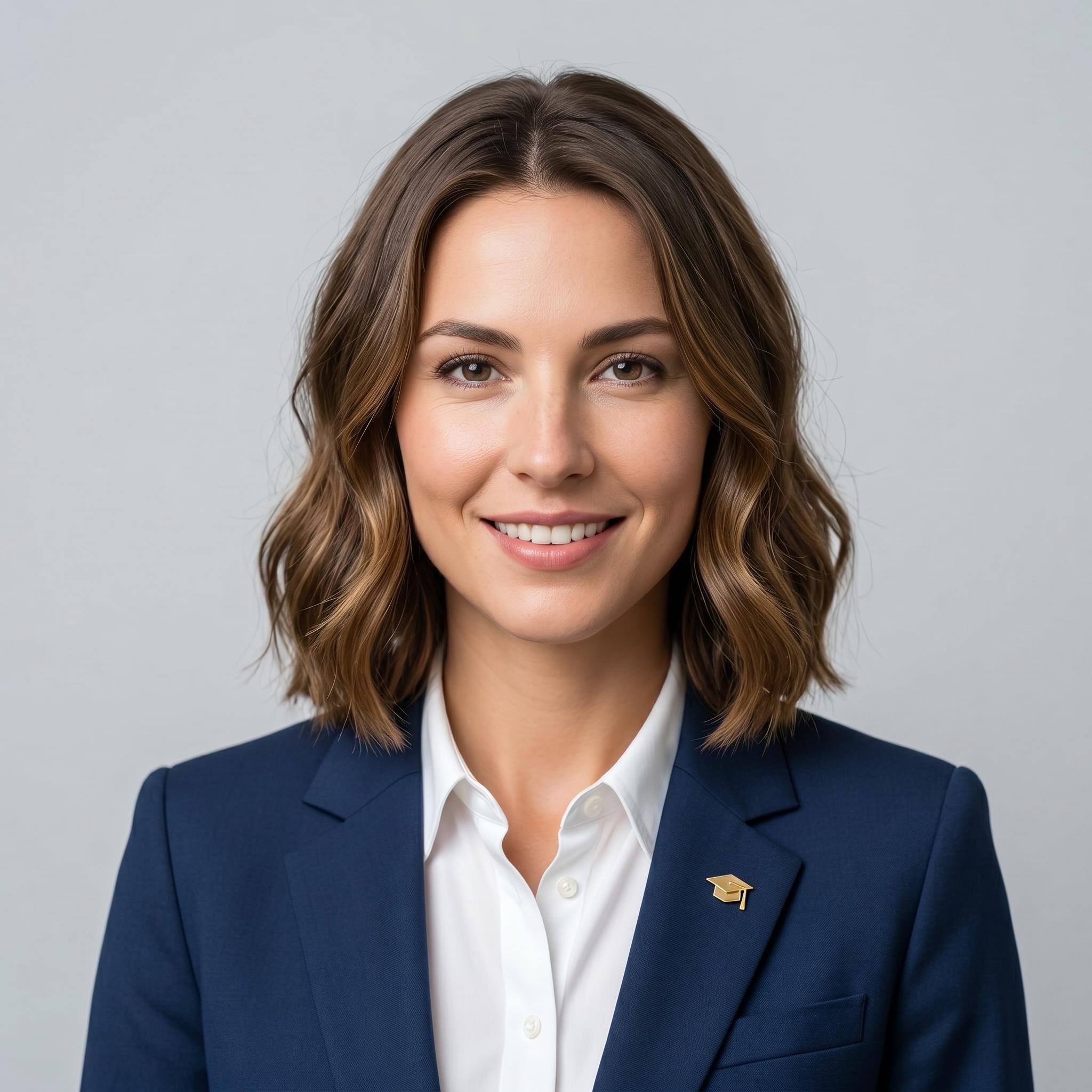 Foto de CV de recién graduado generada con IA (después)