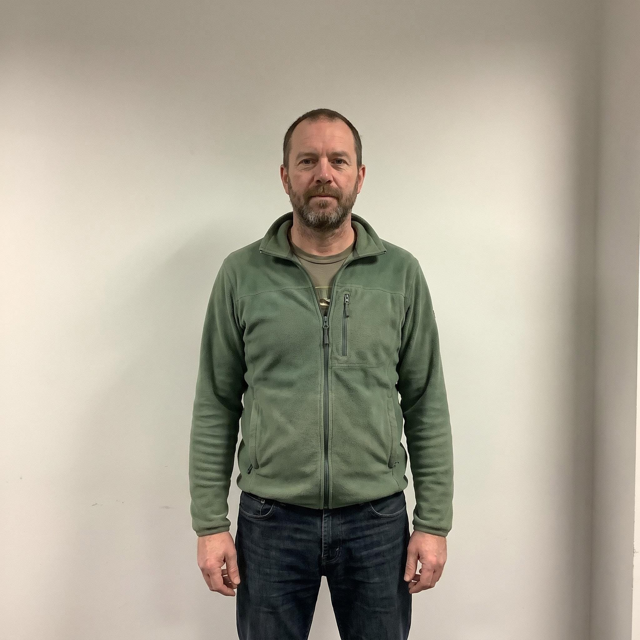 Original photo of dad before AI background transformation