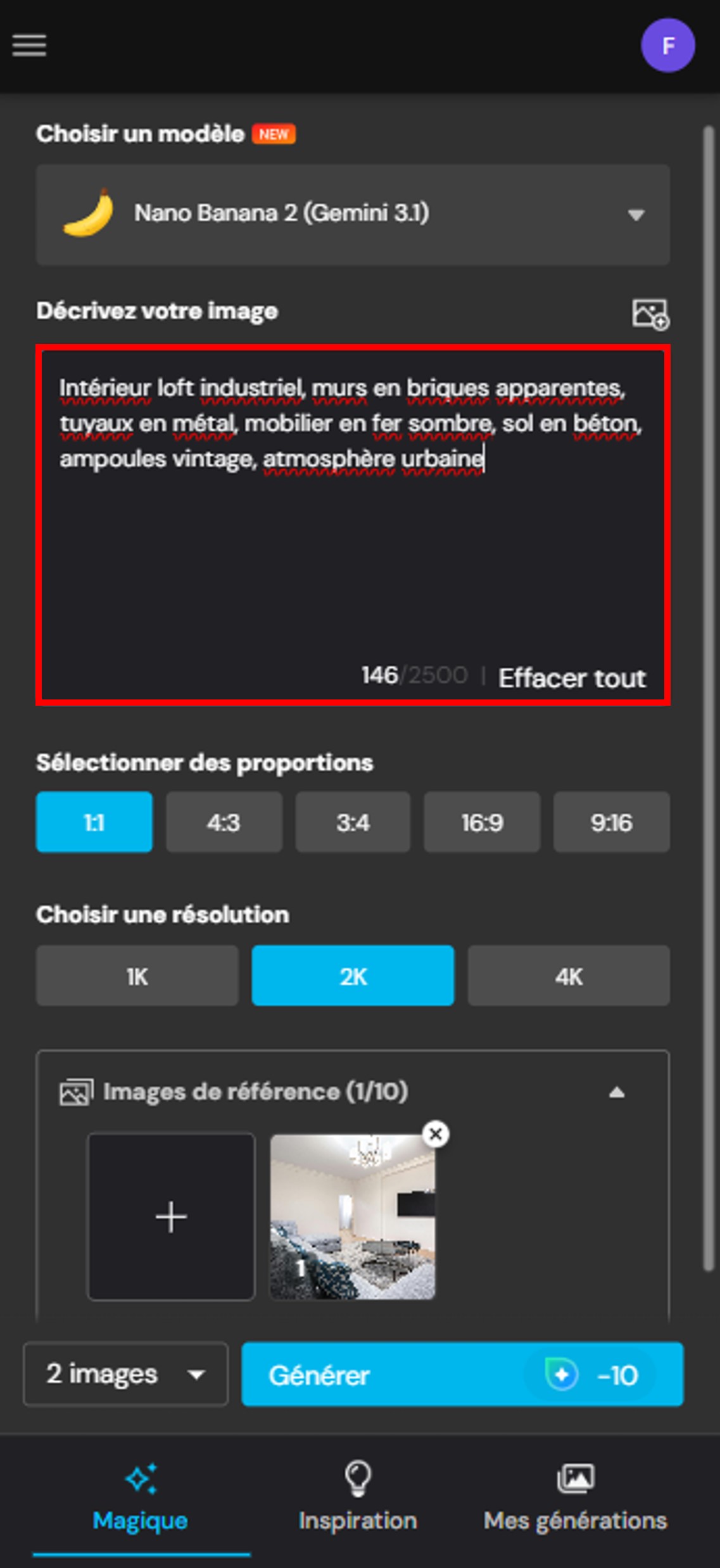Tutoriel MyEdit étape 3