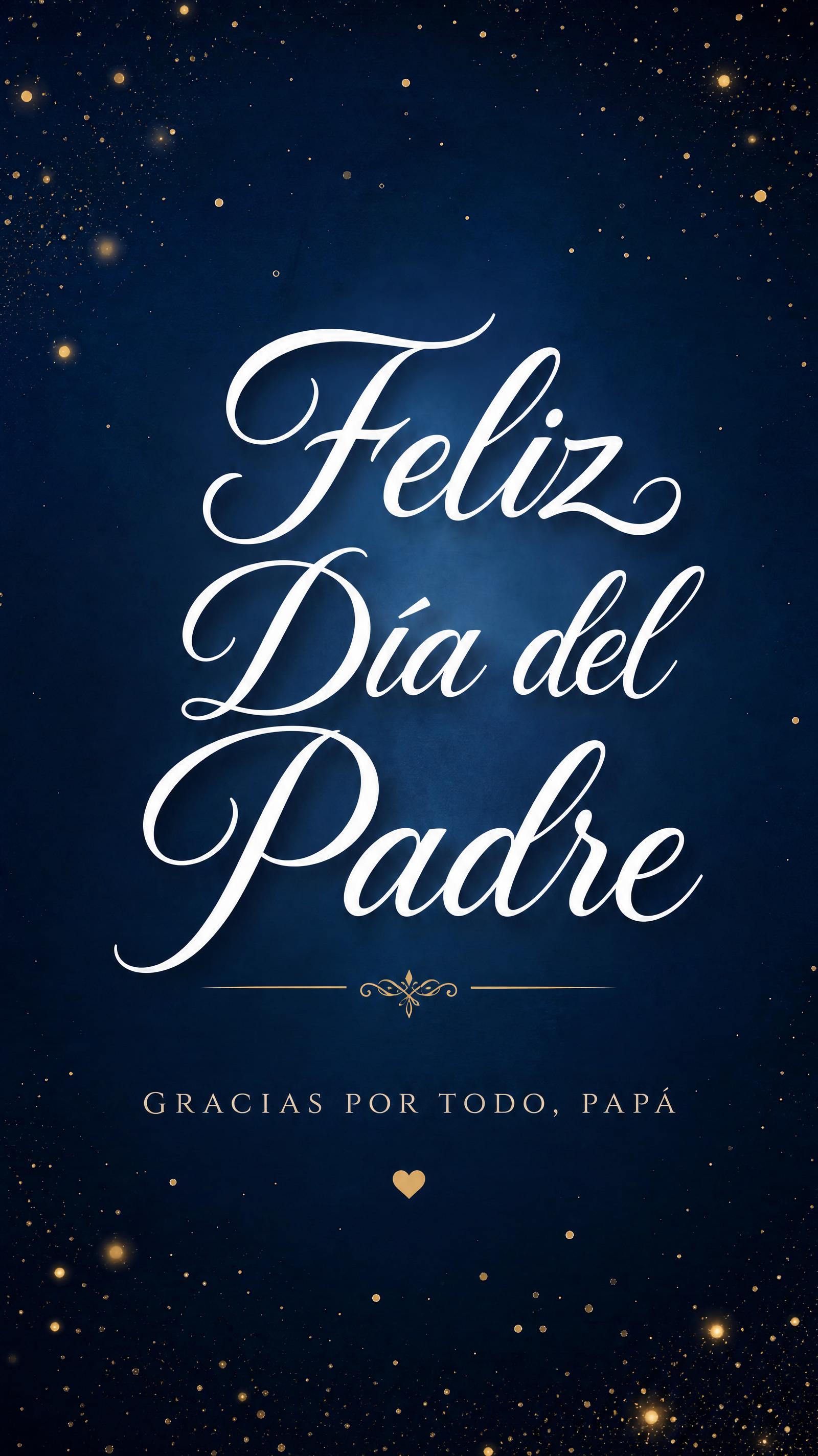 Story vertical de Día del Padre para WhatsApp e Instagram con IA