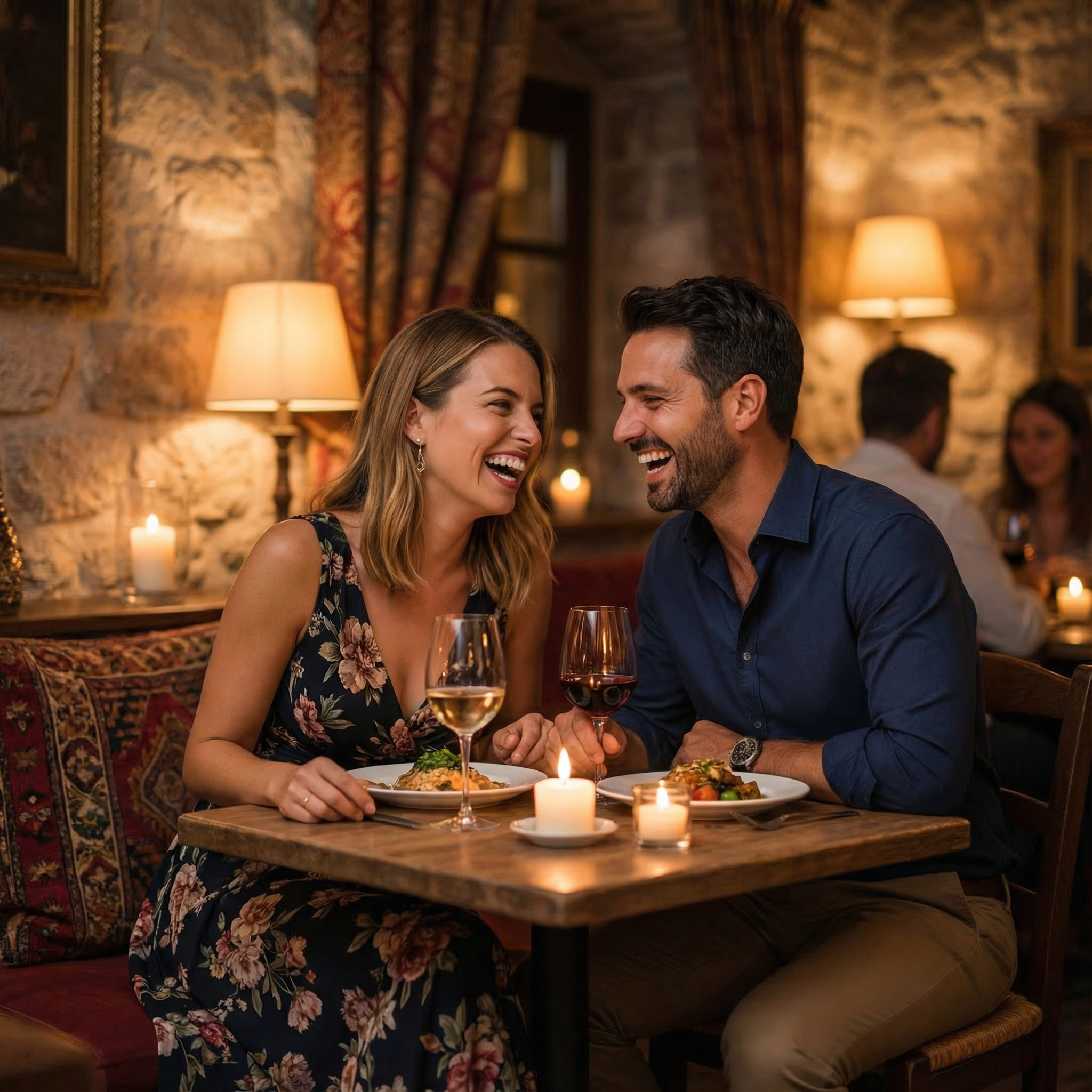 Generated AI Couple Portrait After