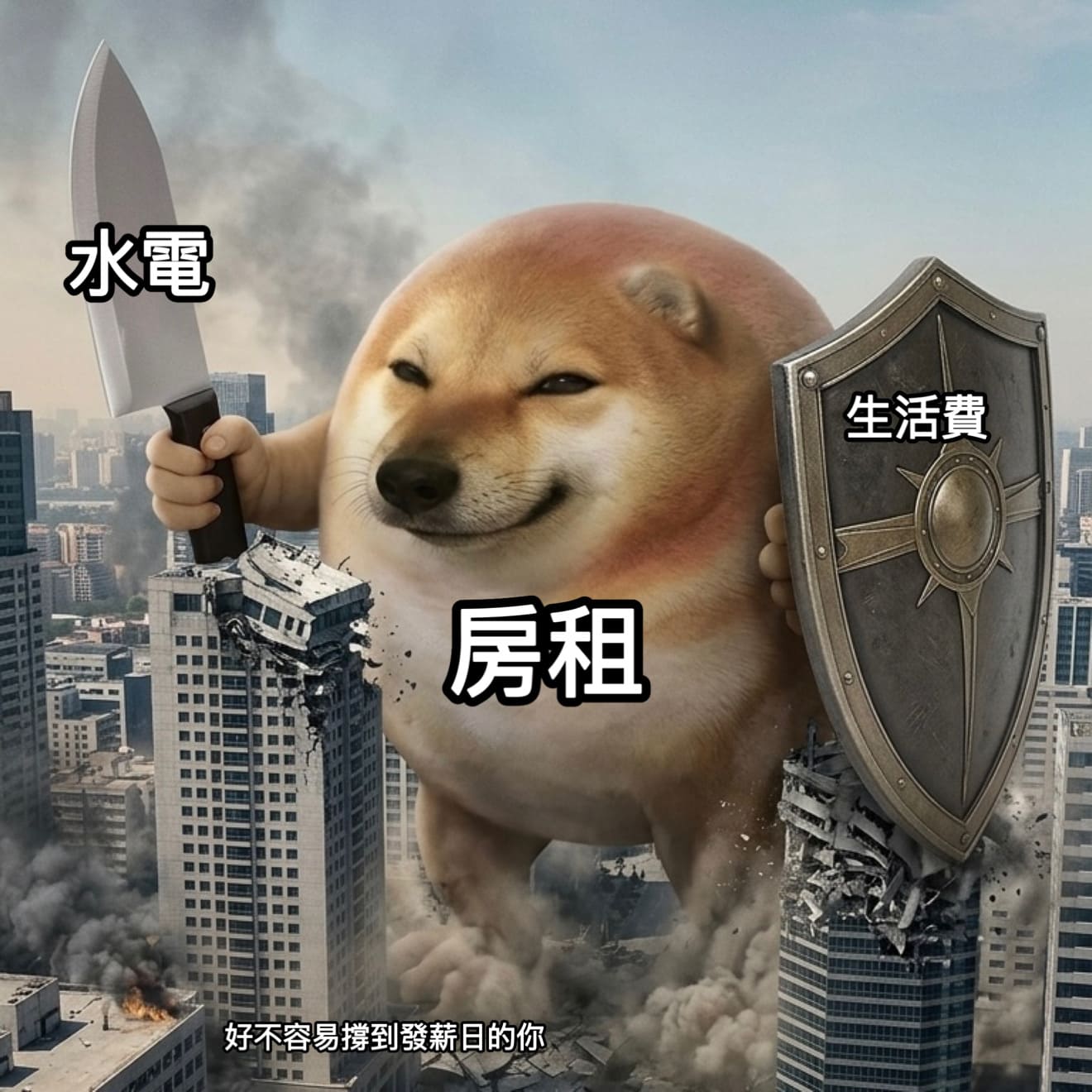 我的刀盾迷因下載圖2