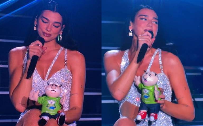 Imagen de Dua Lipa con Doctor Simi