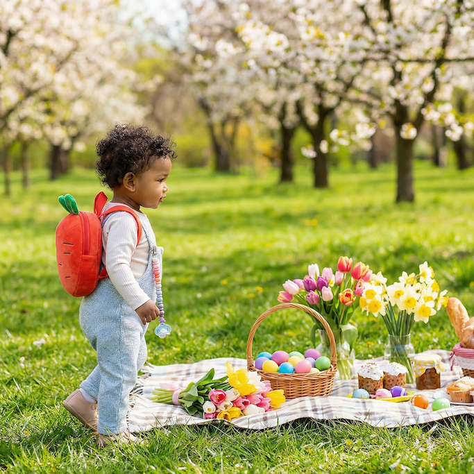 Easter Photo Shoot Ideas - Easter Picnic Walk